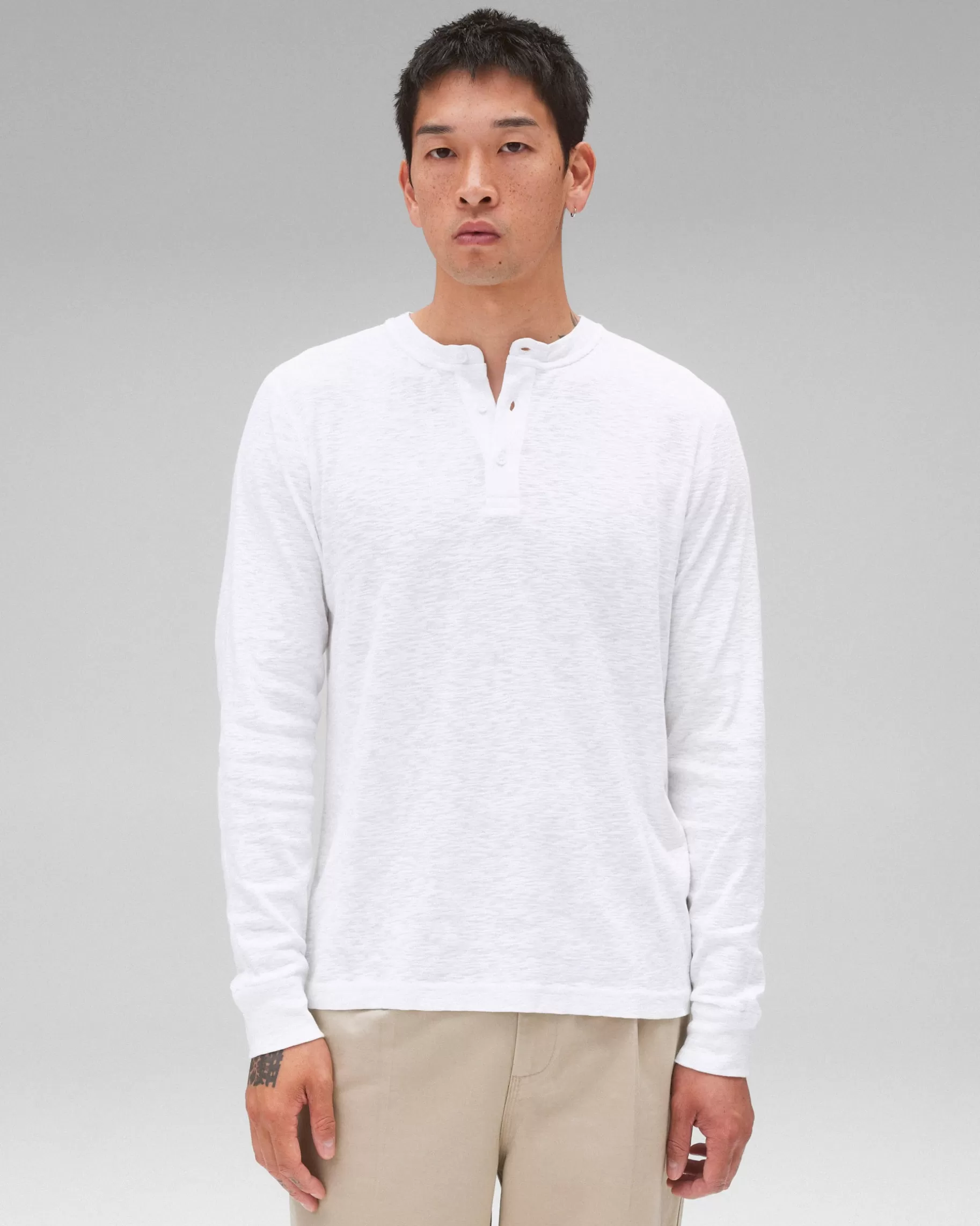 1x1 Slub Henley | Reigning Champ Discount