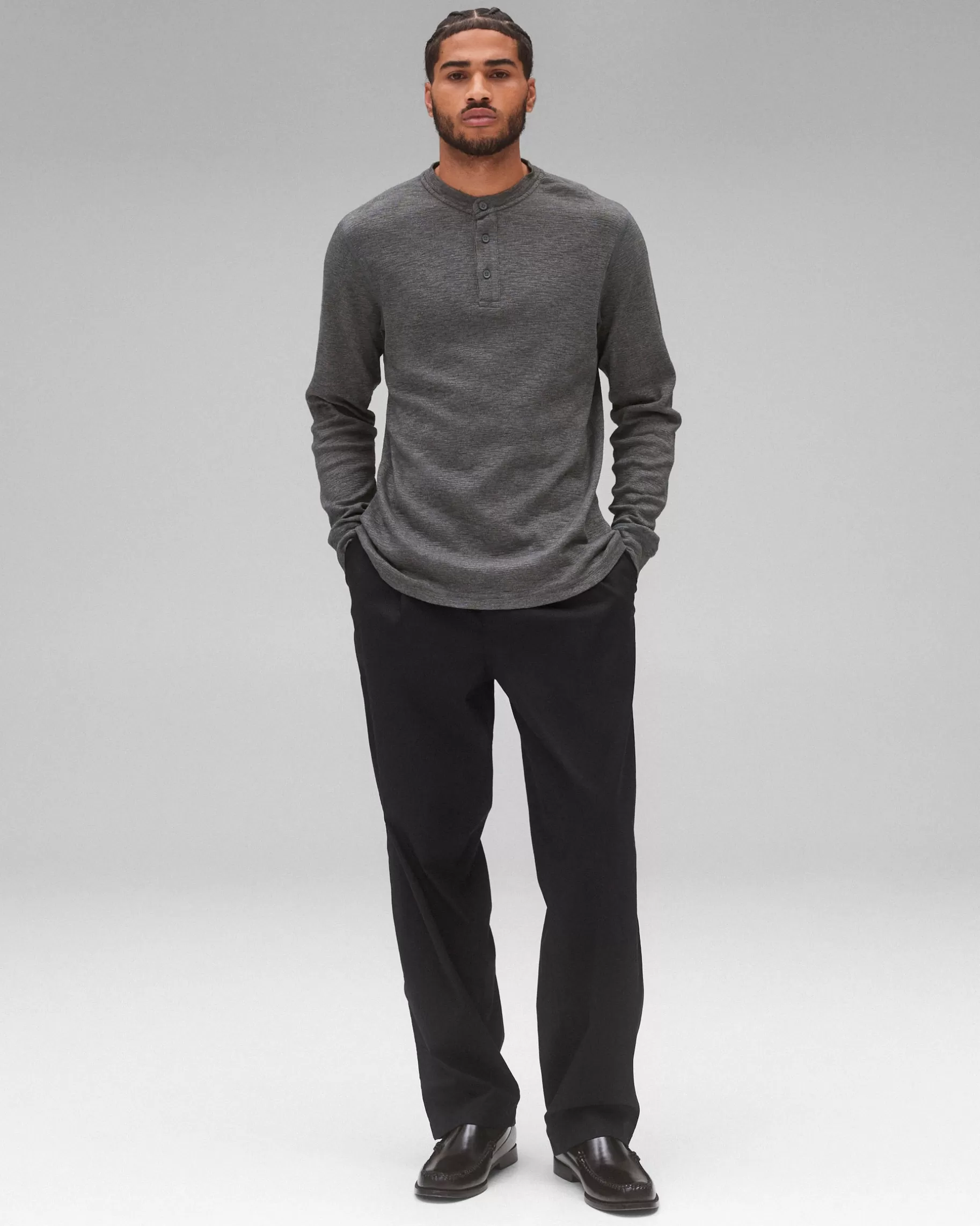 1x1 Slub Henley | Reigning Champ Best