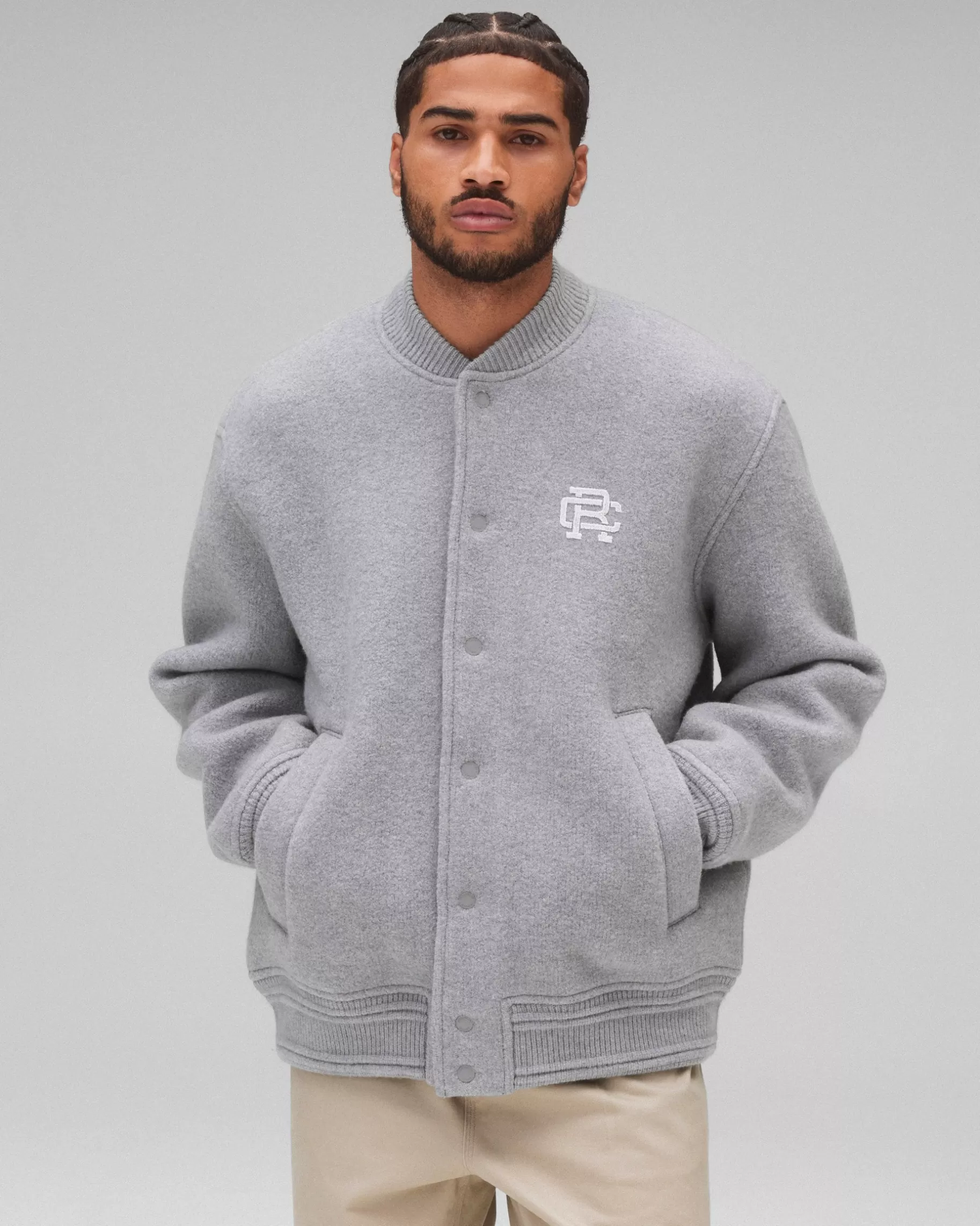 Boiled Wool Coliseum Jacket | Reigning Champ Sale