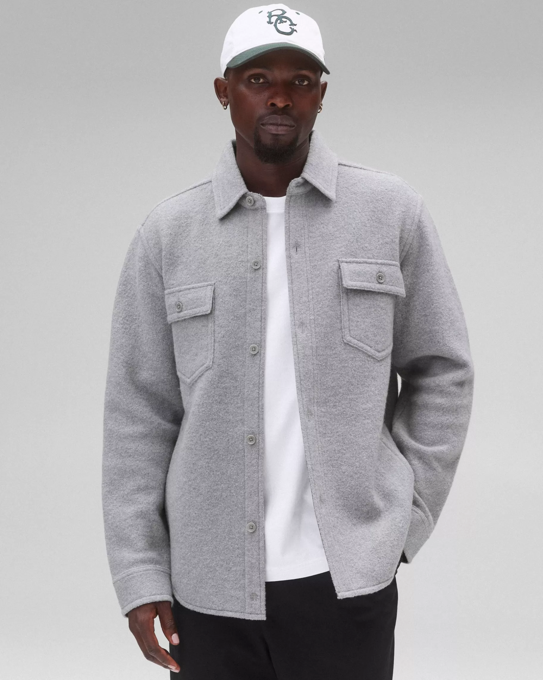 Boiled Wool Warden Overshirt | Reigning Champ Clearance