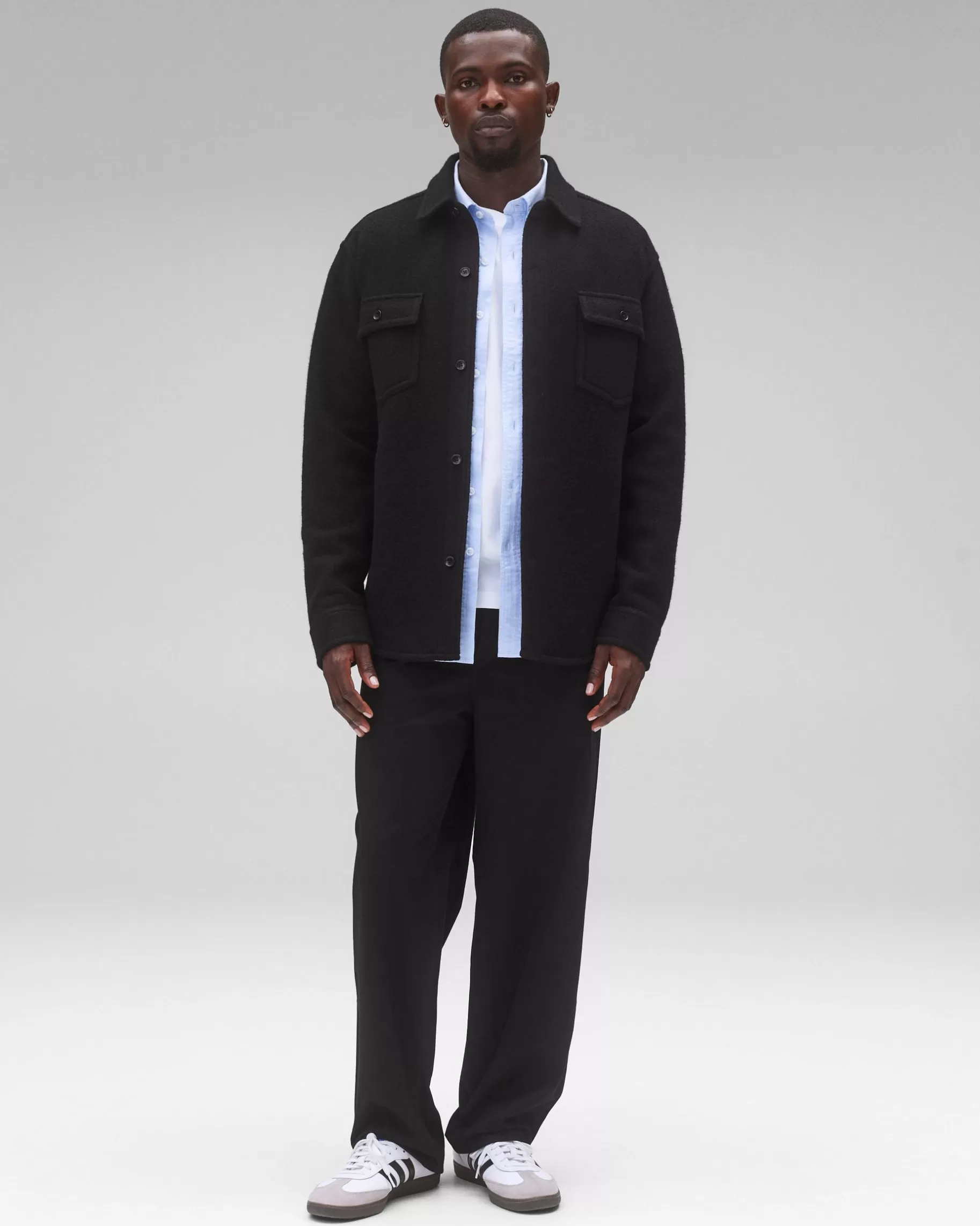 Boiled Wool Warden Overshirt | Reigning Champ Fashion