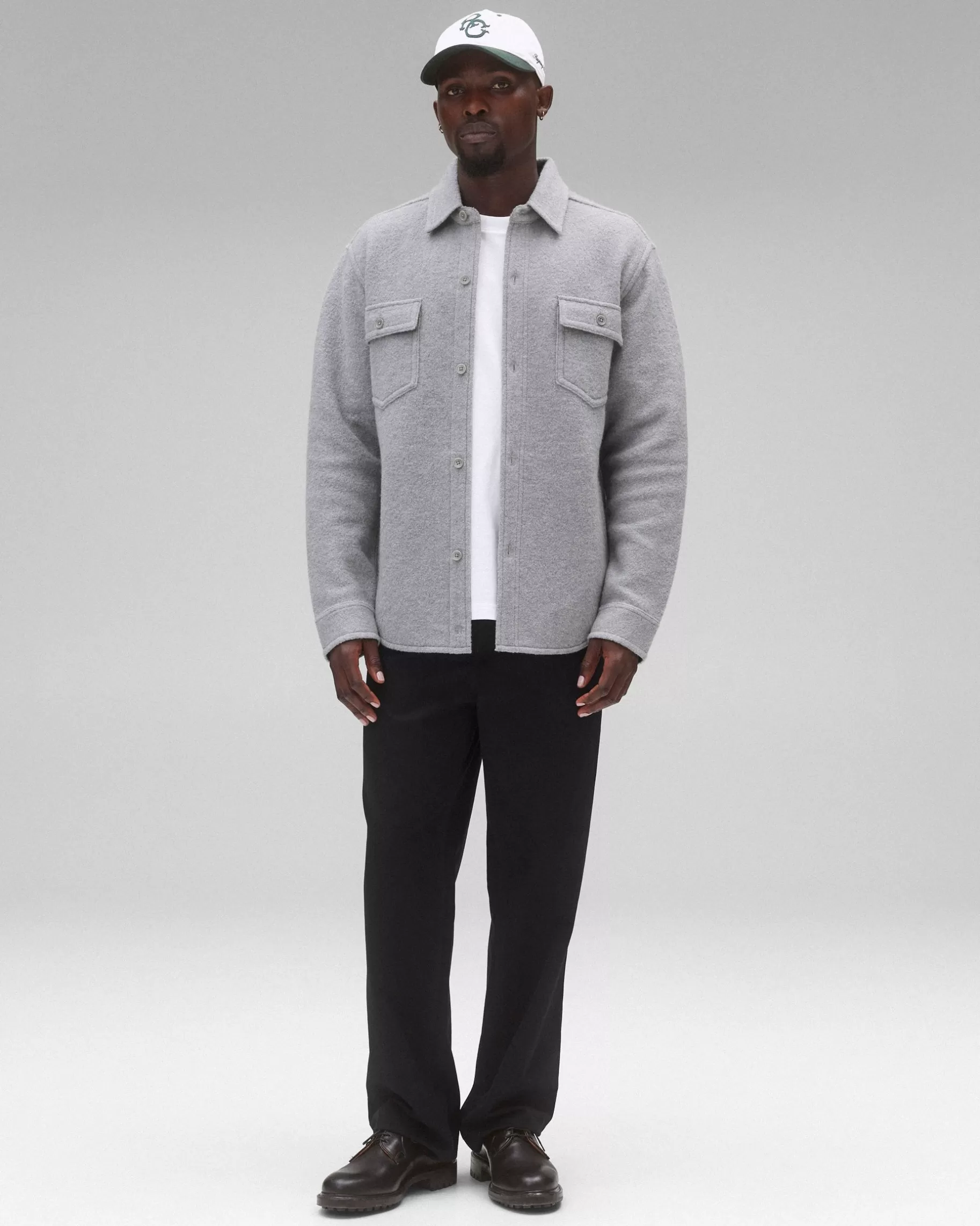 Boiled Wool Warden Overshirt | Reigning Champ Clearance