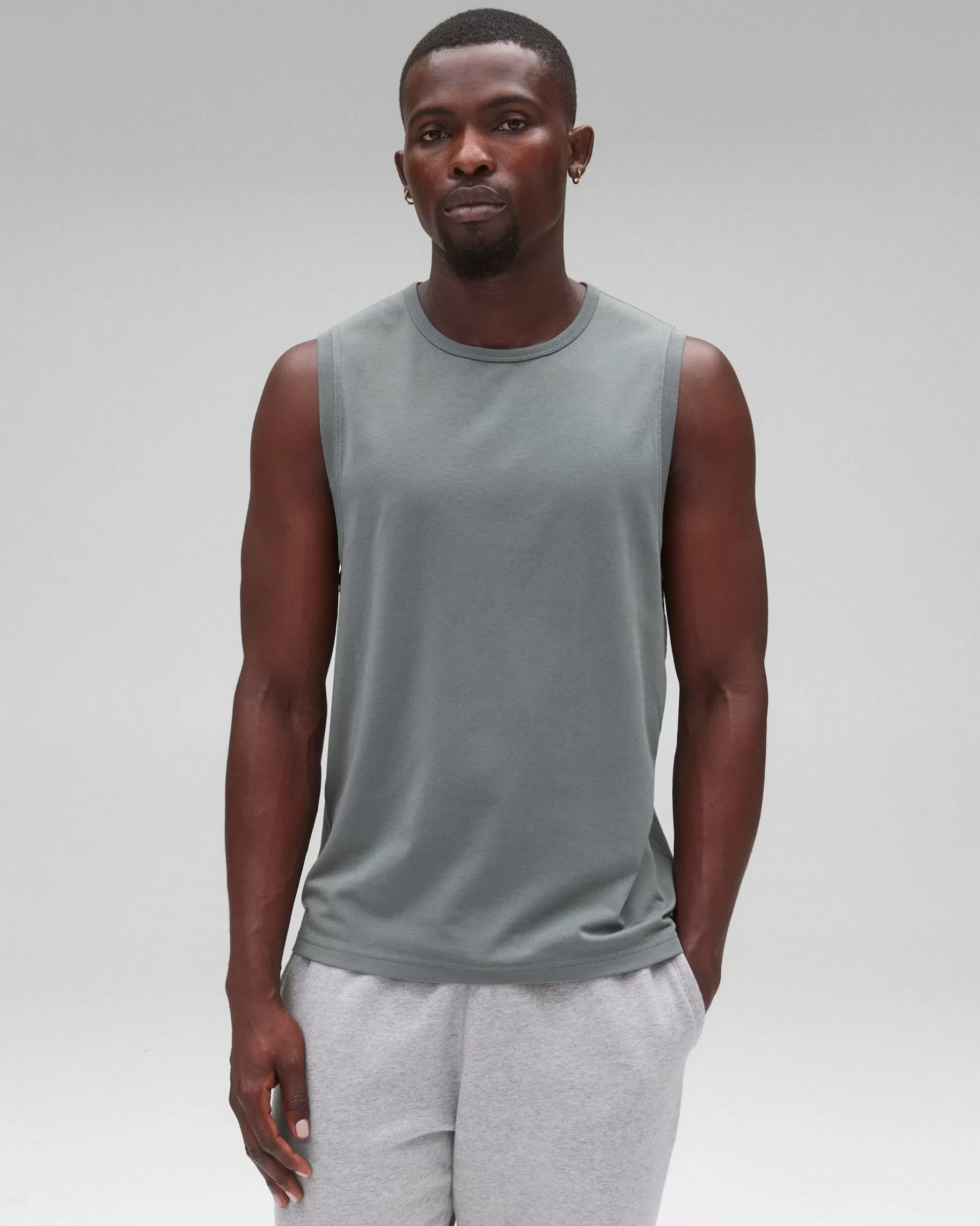 Copper Jersey Sleeveless Shirt | Reigning Champ Discount