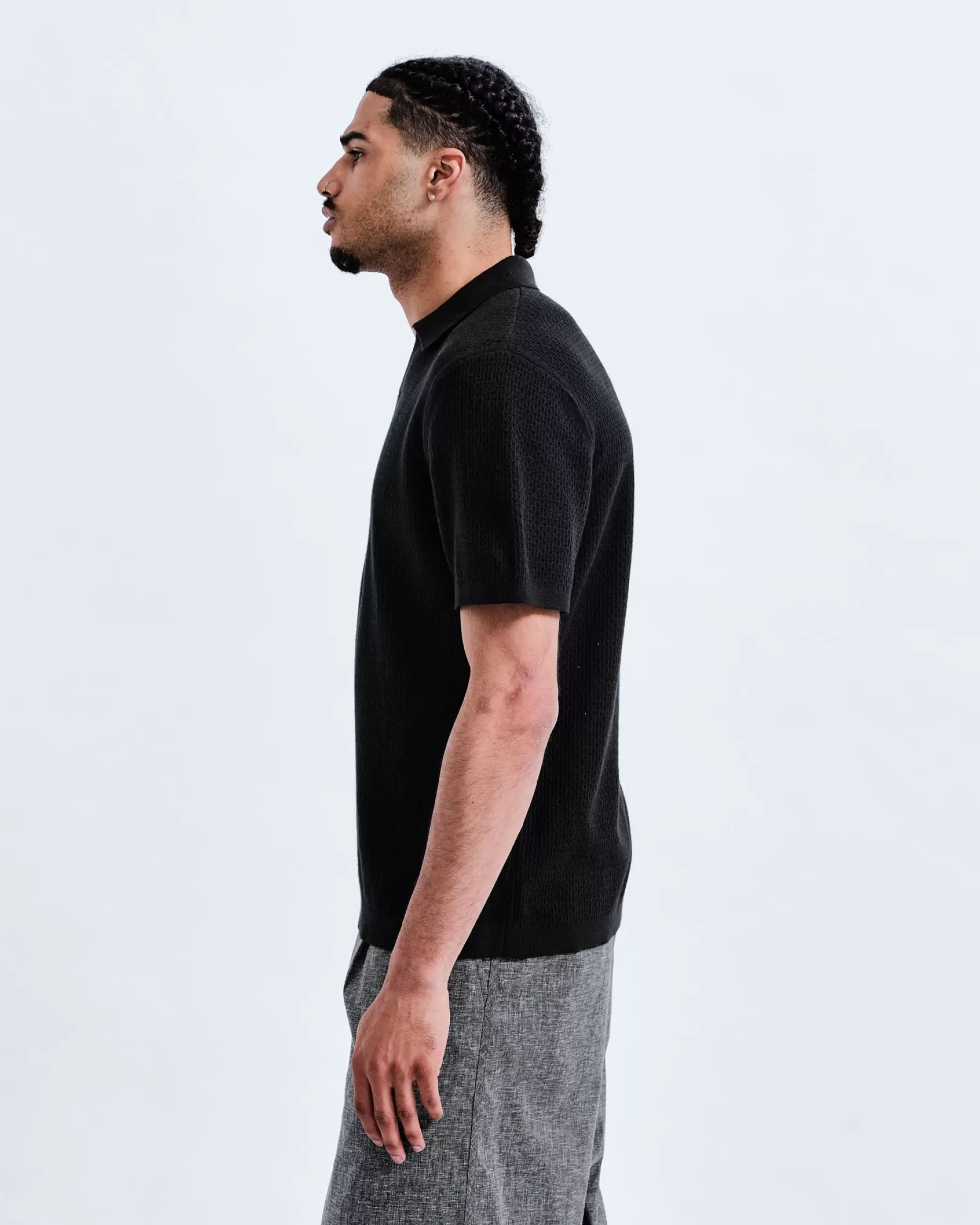 Cotton Linen Victor Polo | Reigning Champ Outlet