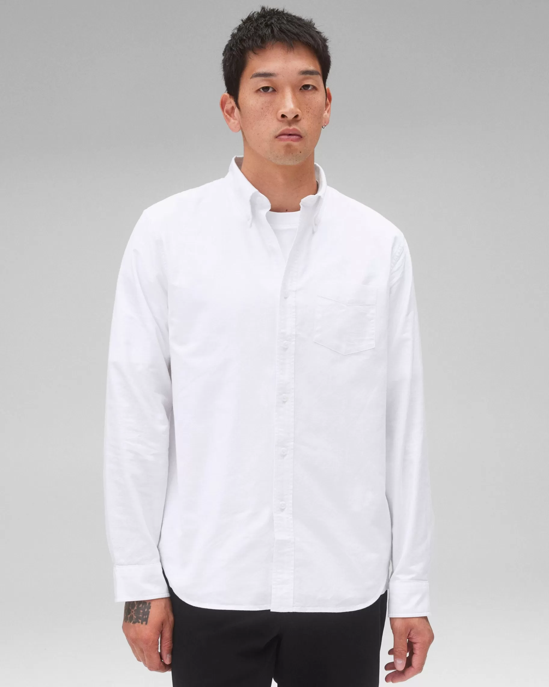 Cotton Oxford Windsor Shirt | Reigning Champ Shop