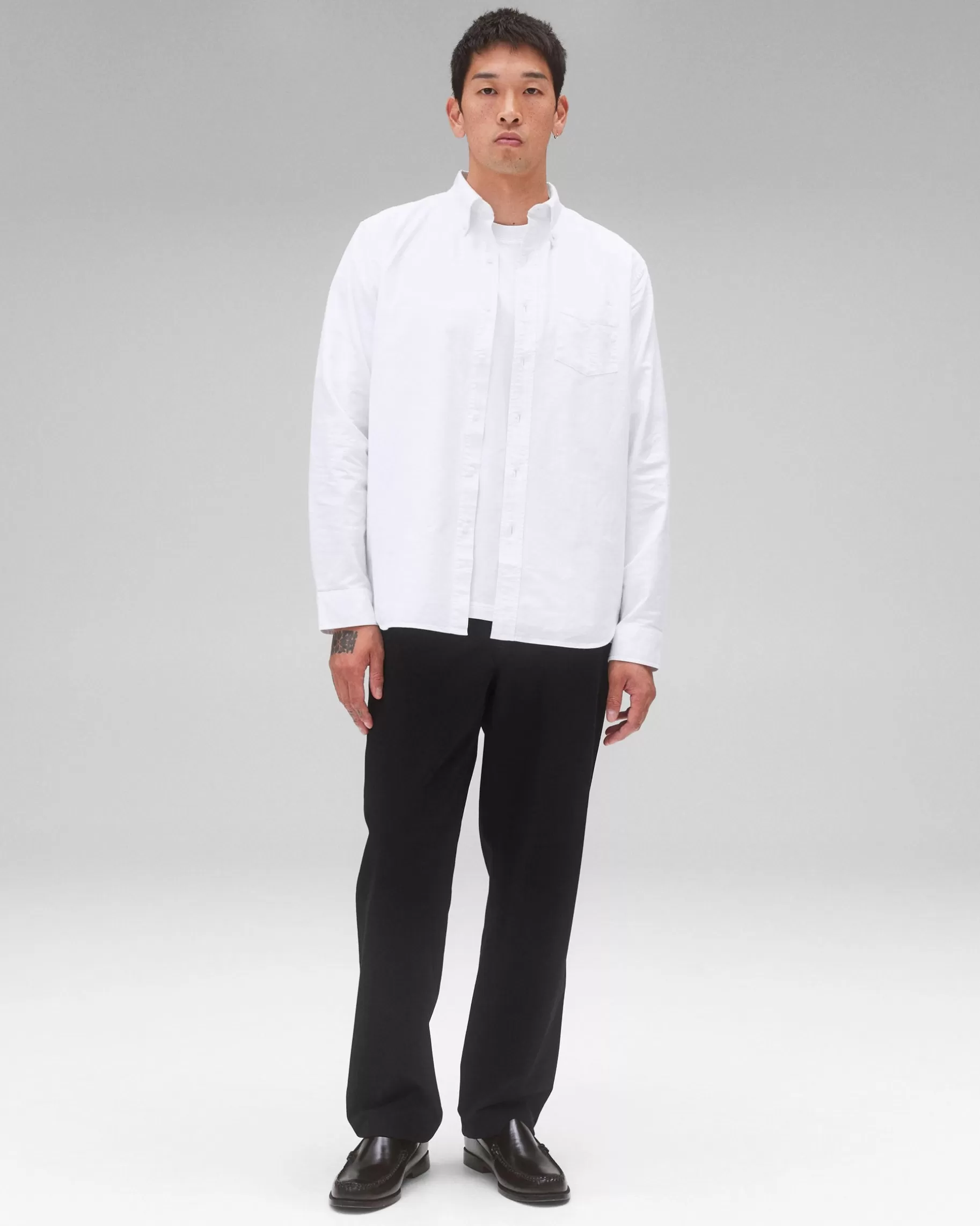 Cotton Oxford Windsor Shirt | Reigning Champ Shop