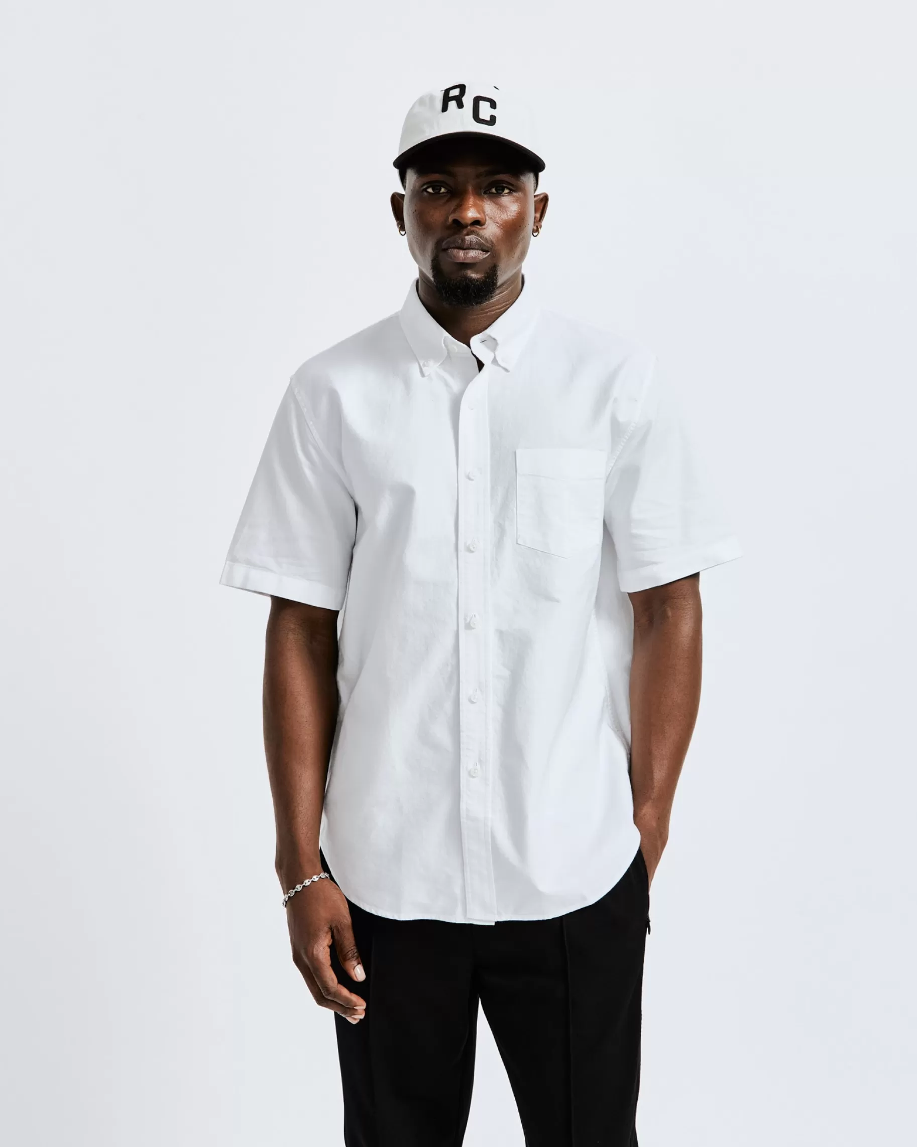 Cotton Oxford Windsor SS Shirt | Reigning Champ Discount