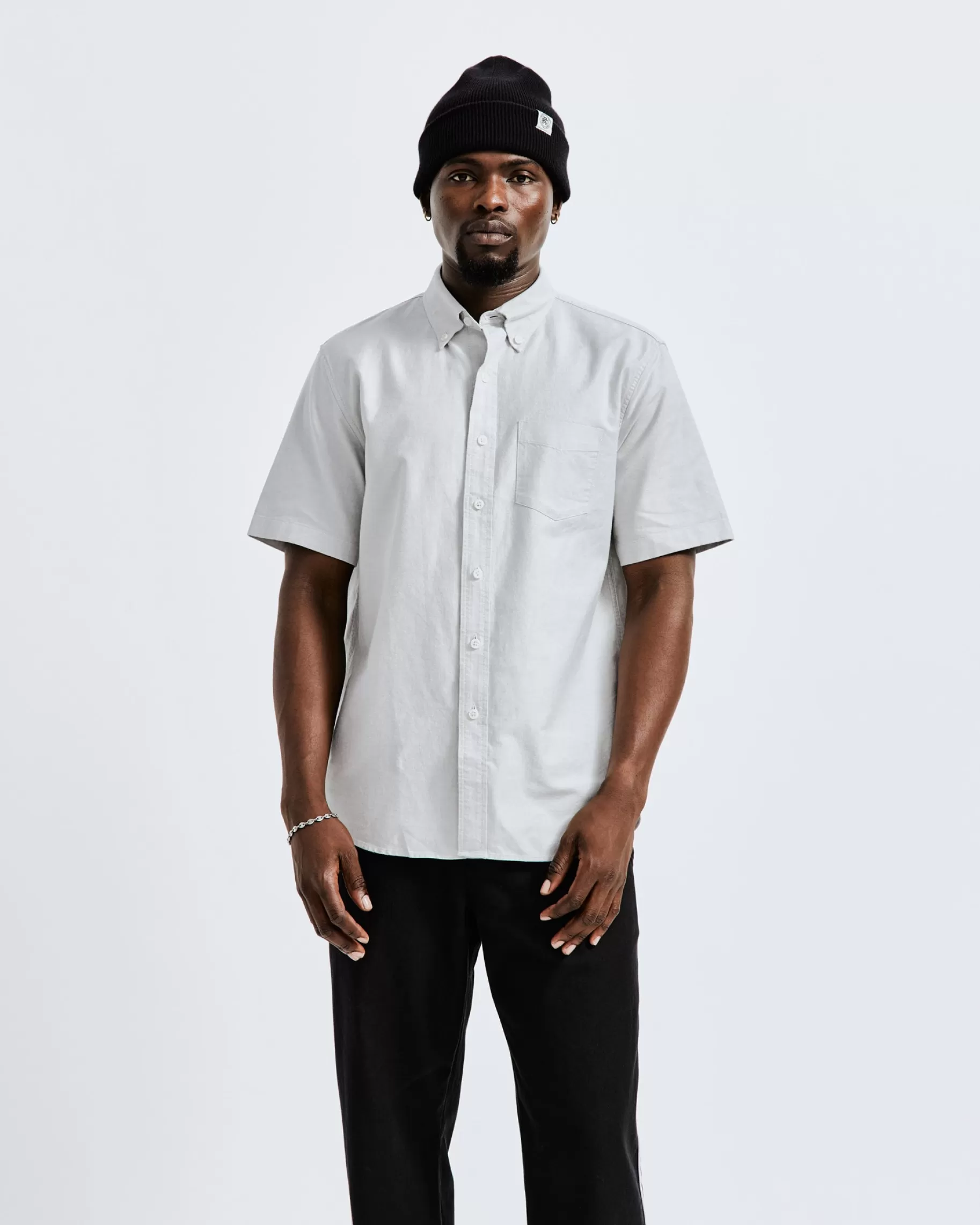 Cotton Oxford Windsor SS Shirt | Reigning Champ Flash Sale