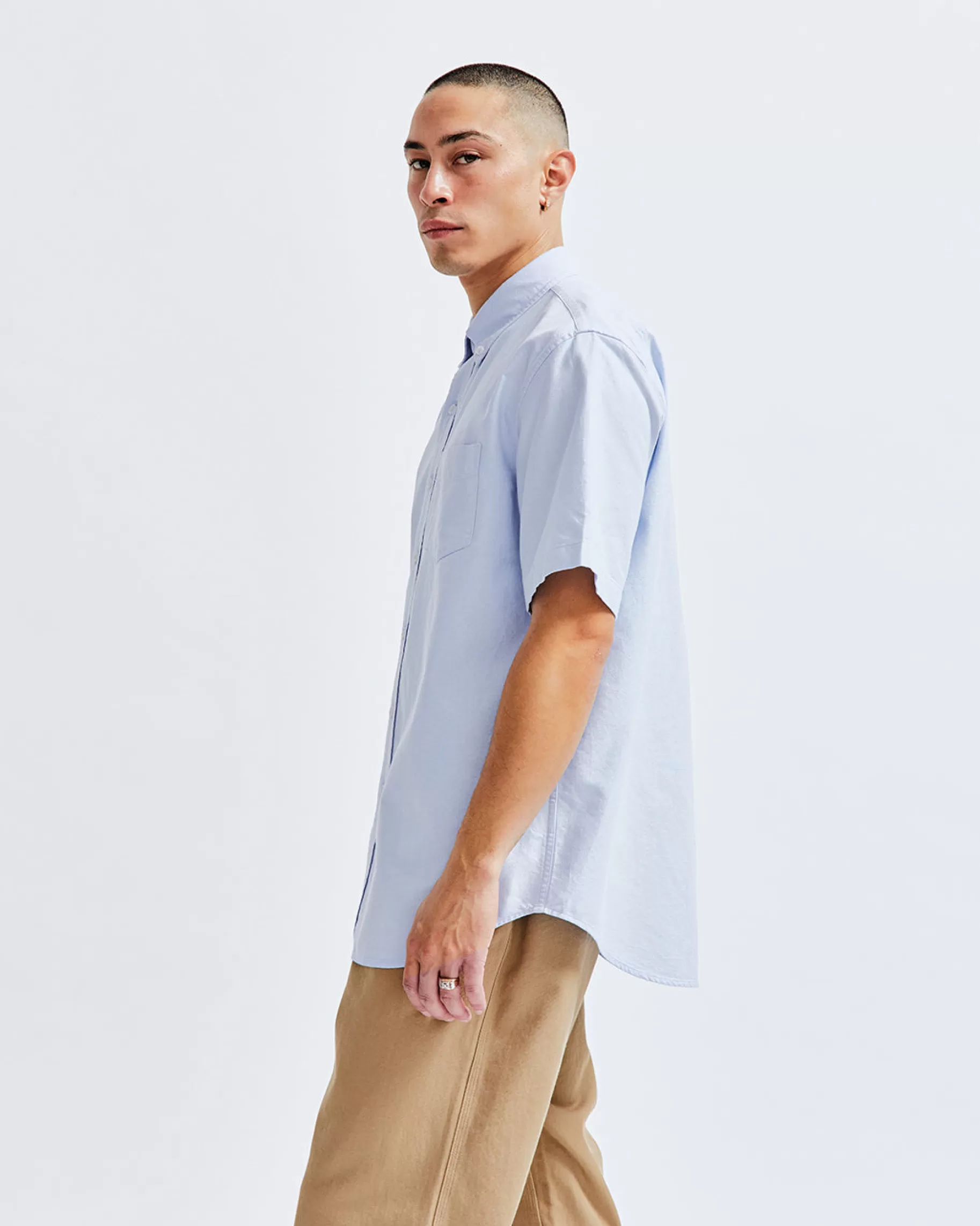 Cotton Oxford Windsor SS Shirt | Reigning Champ Best Sale