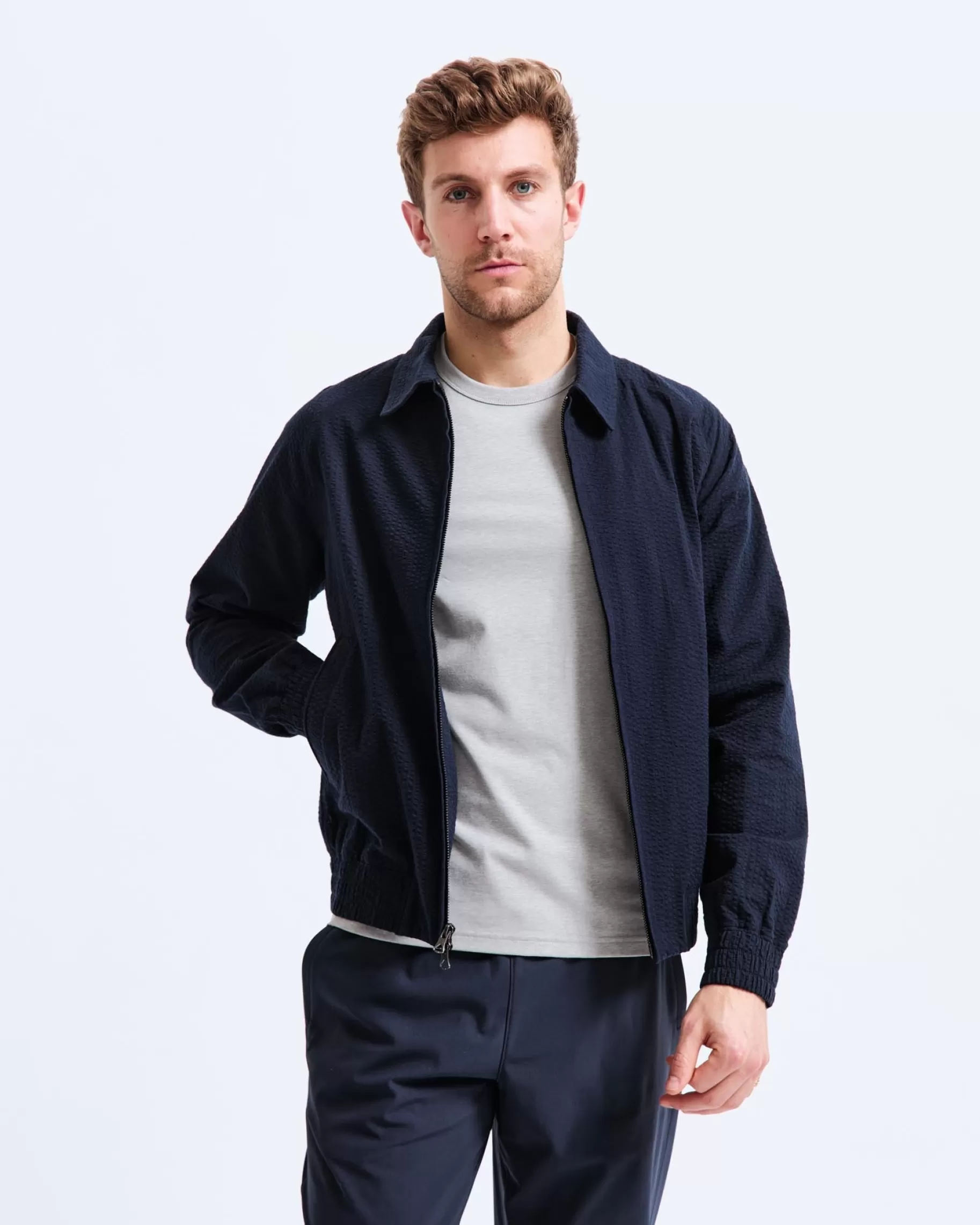 Cotton Seersucker Terrace Jacket | Reigning Champ Sale