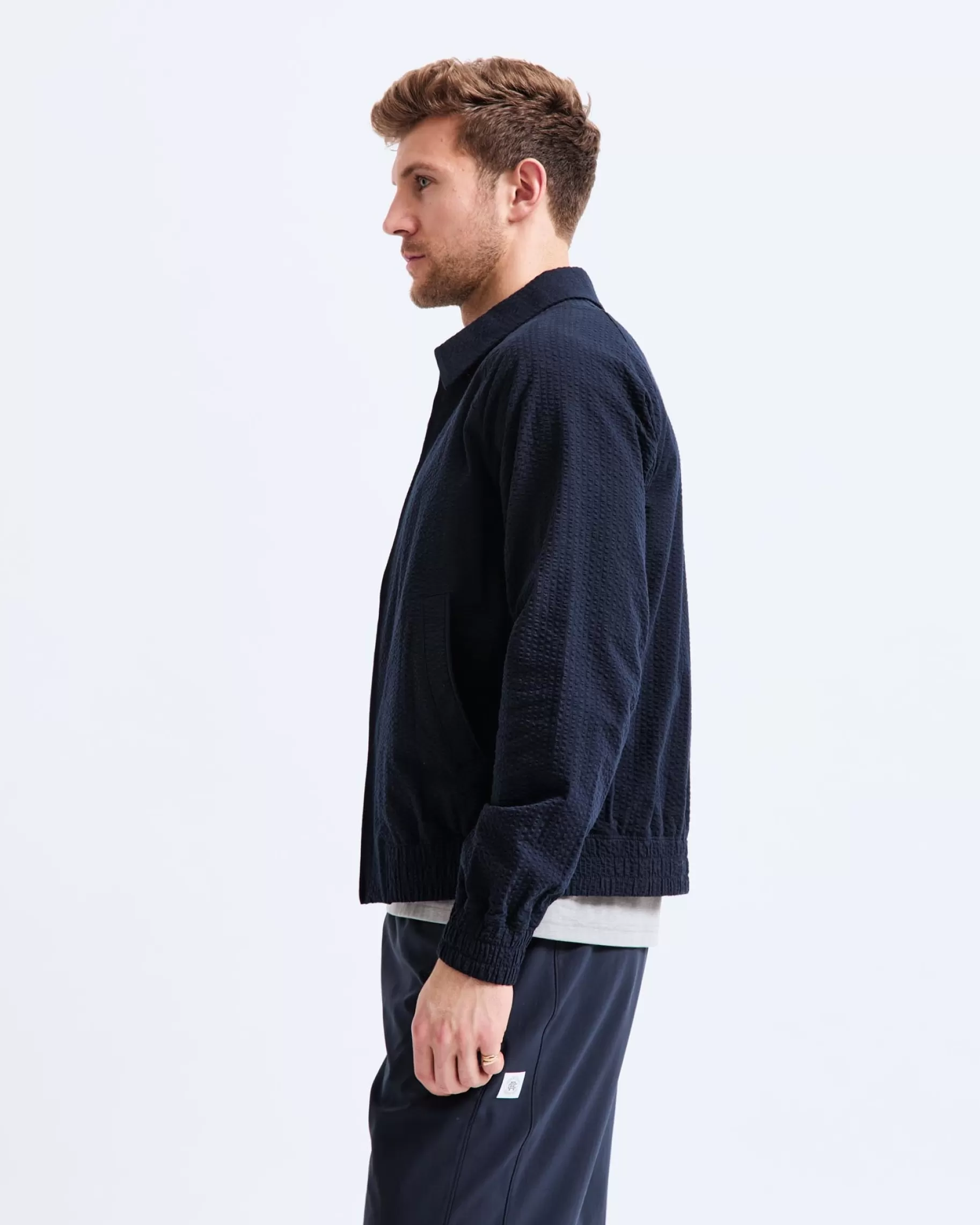 Cotton Seersucker Terrace Jacket | Reigning Champ Sale