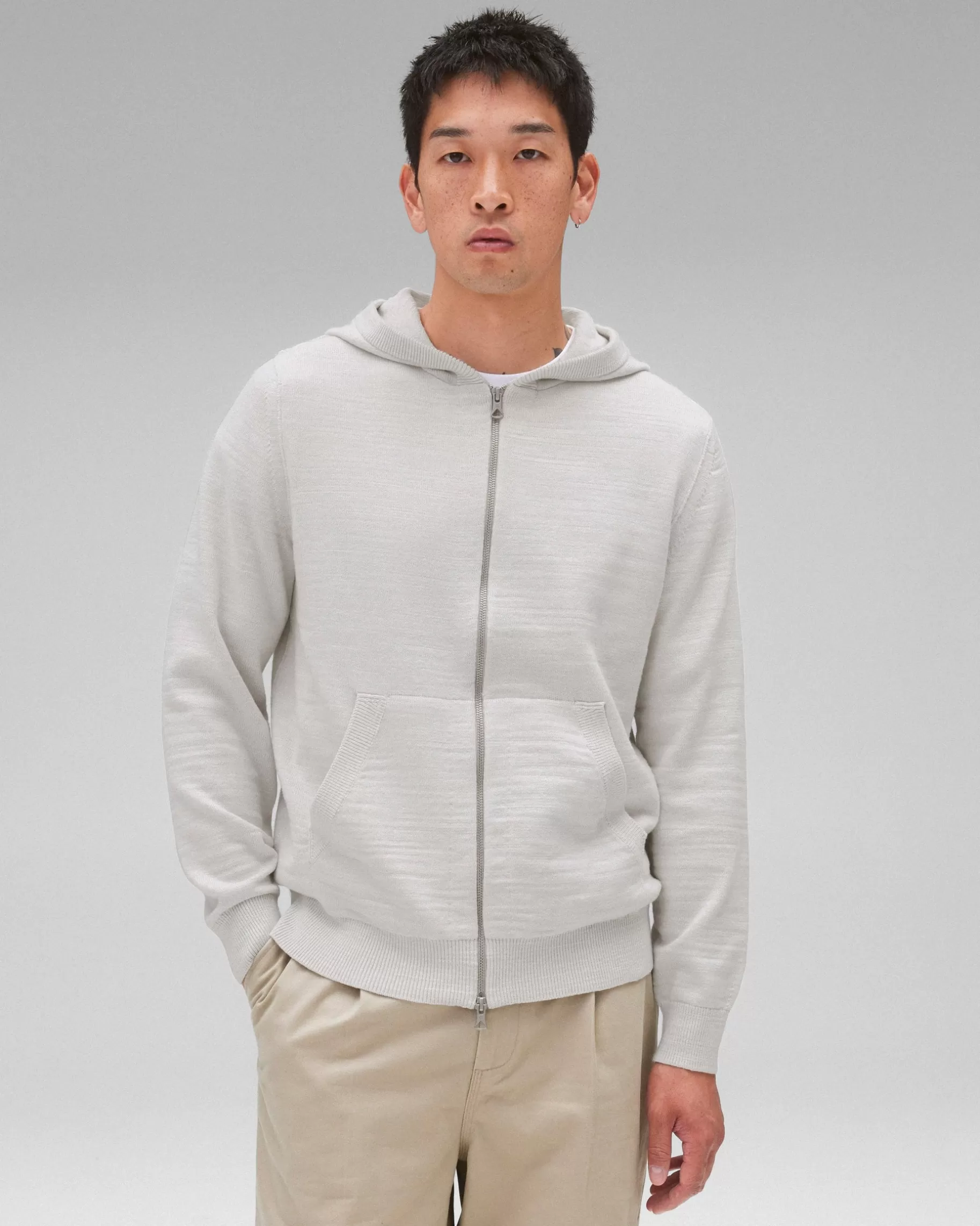 Cotton Slub Laurel Full Zip Hoodie | Reigning Champ Cheap