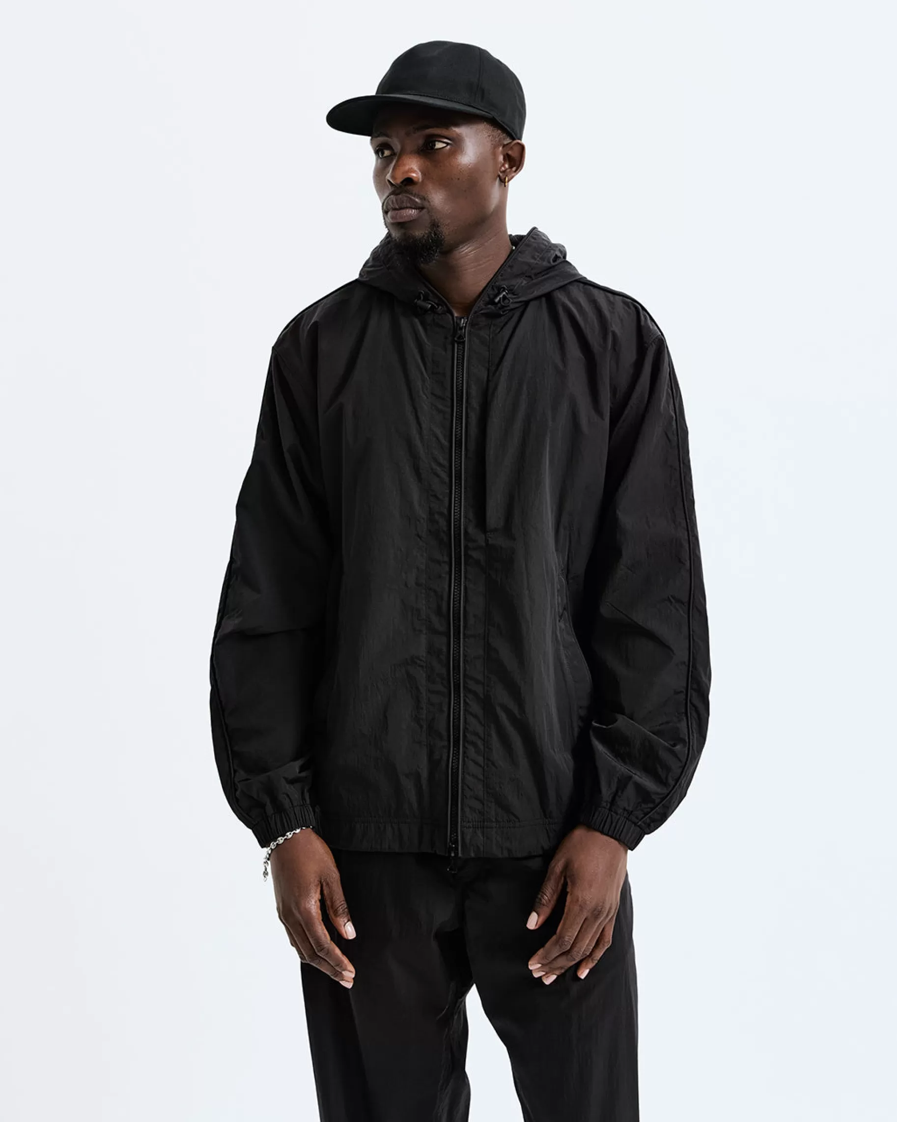 Crinkle Nylon Match Hooded Jacket | Reigning Champ Hot