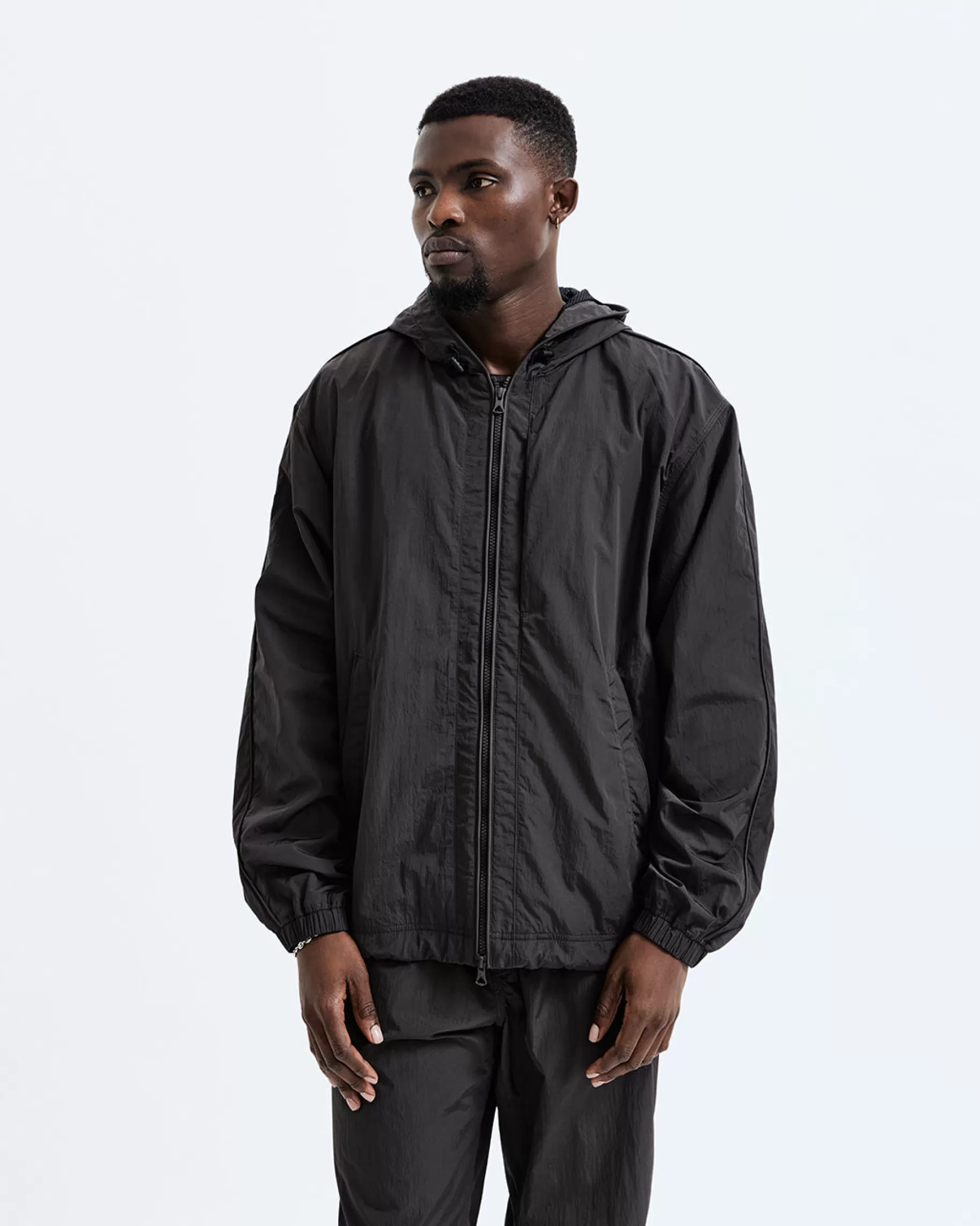 Crinkle Nylon Match Hooded Jacket | Reigning Champ Flash Sale