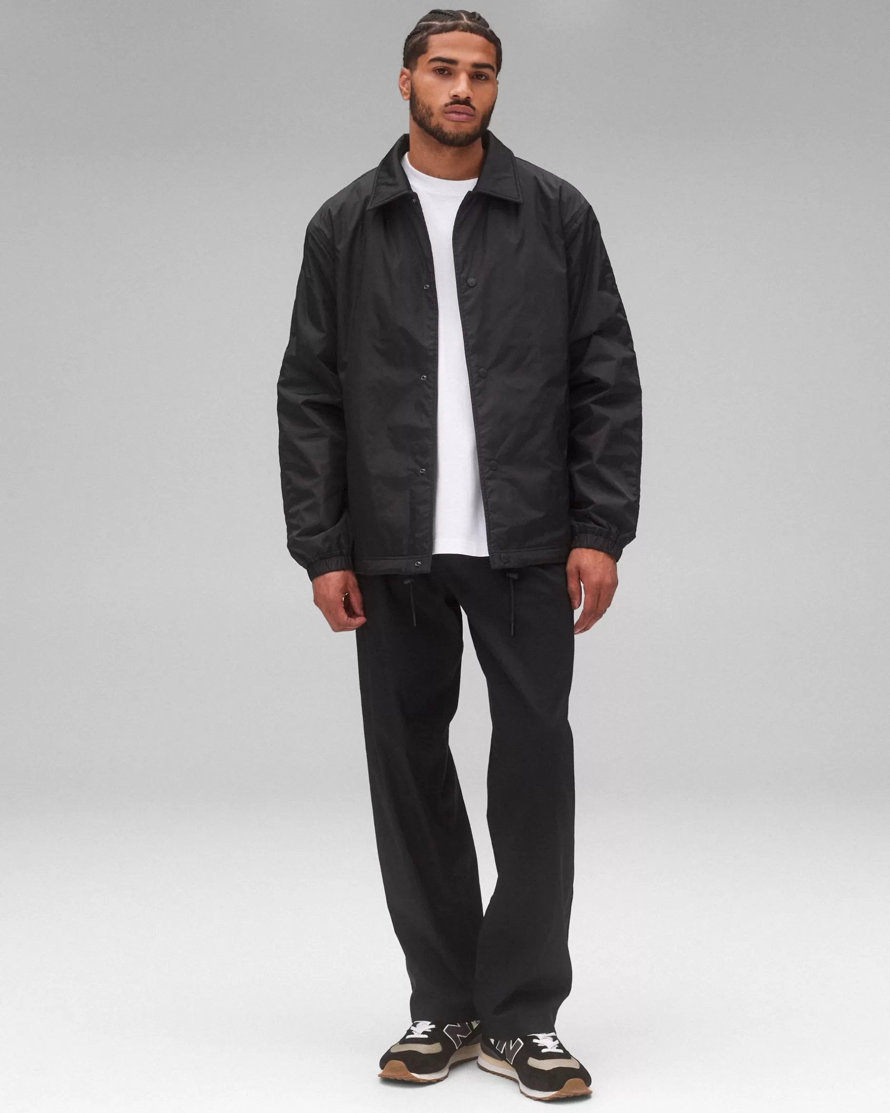 Econyl Satin Nylon Coach's Jacket | Reigning Champ Sale