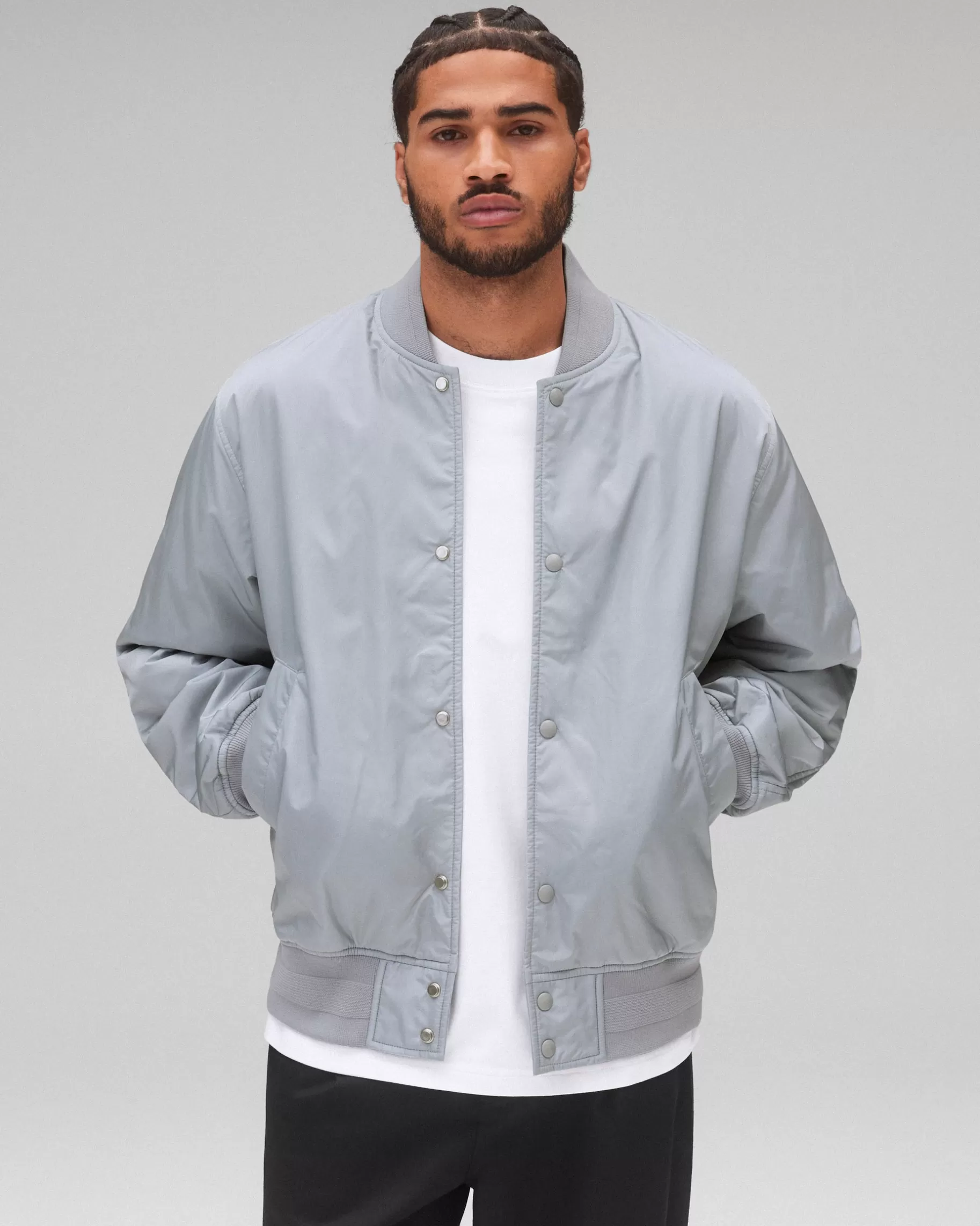 Econyl Satin Nylon Stadium Jacket | Reigning Champ Cheap