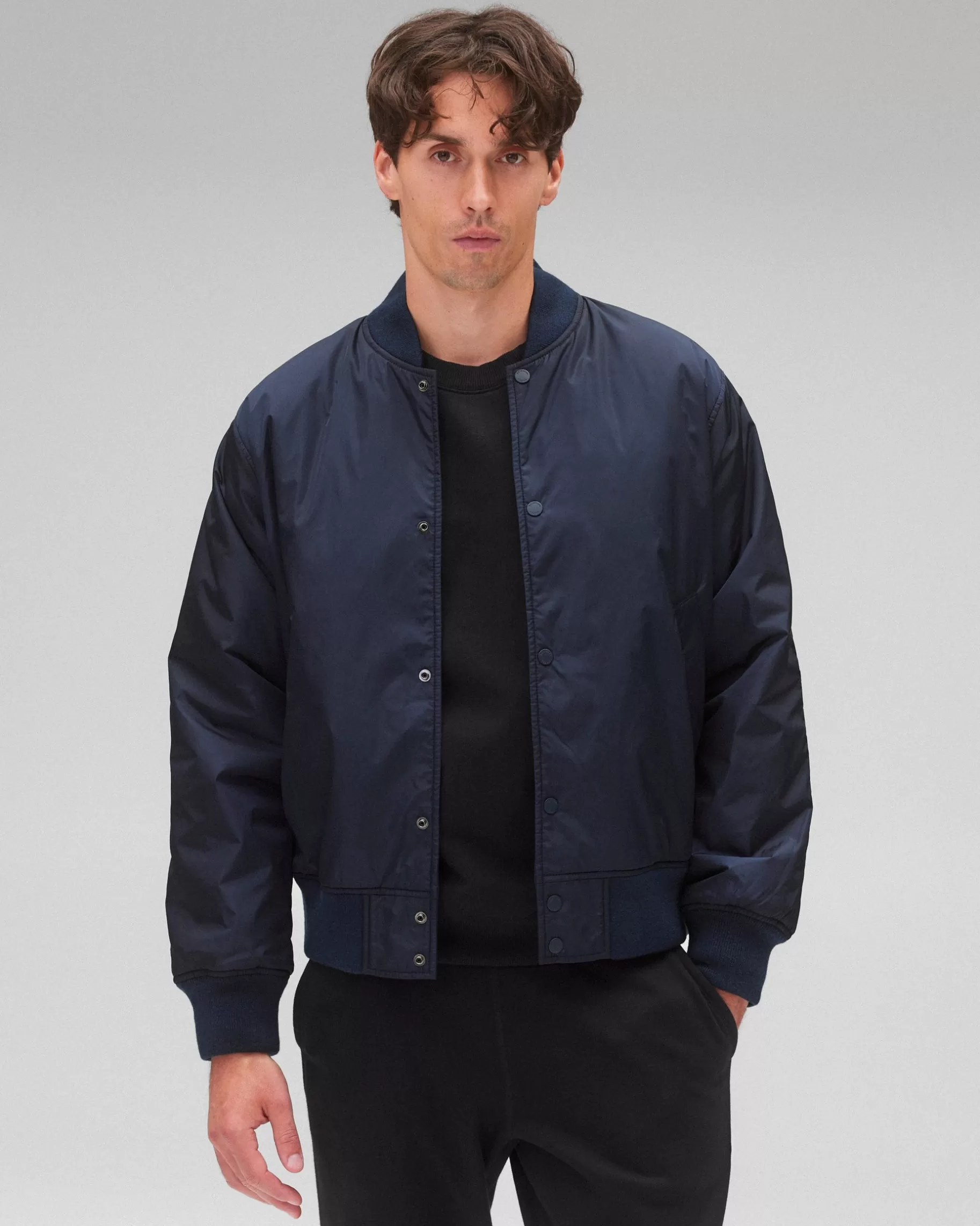 Econyl Satin Nylon Stadium Jacket | Reigning Champ Online