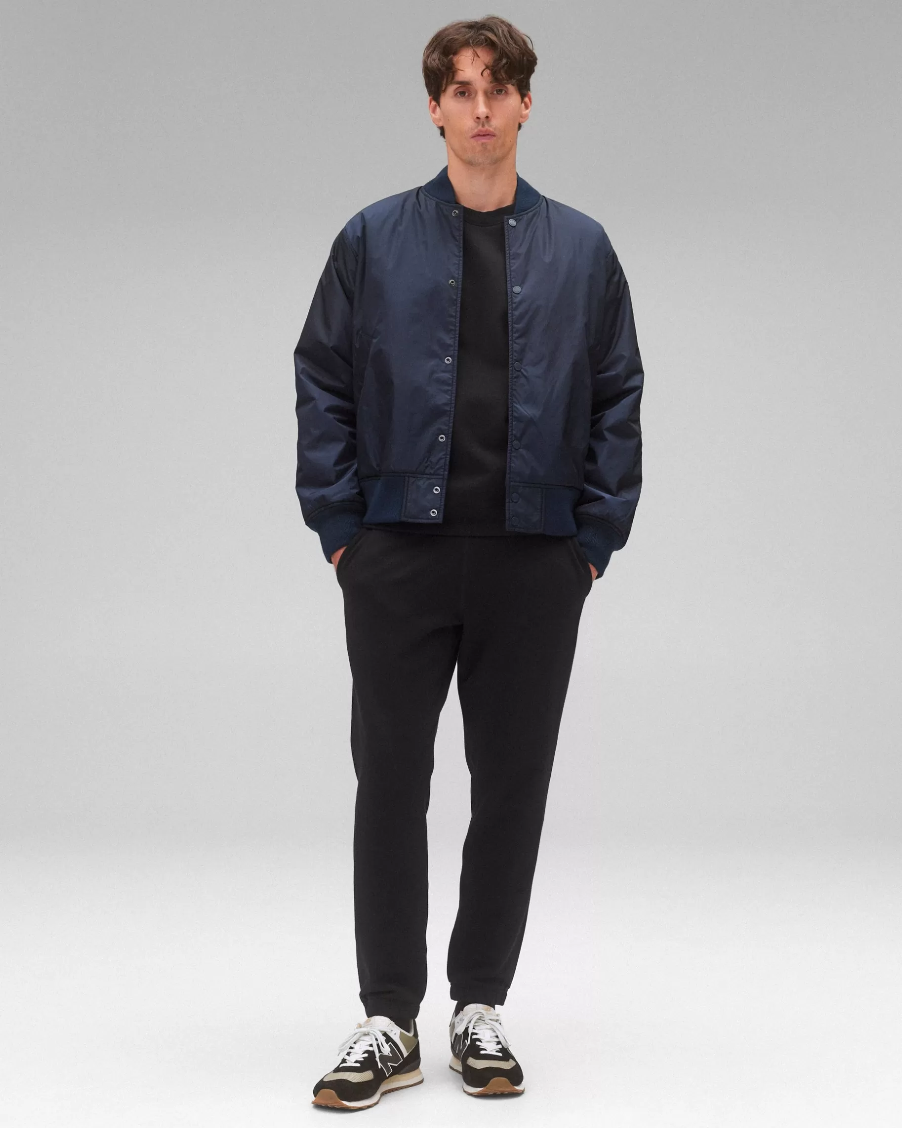 Econyl Satin Nylon Stadium Jacket | Reigning Champ Online