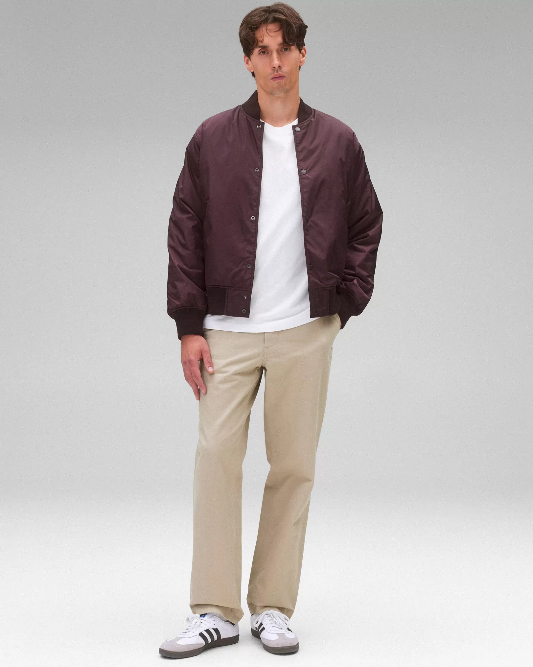 Econyl Satin Nylon Stadium Jacket | Reigning Champ Cheap