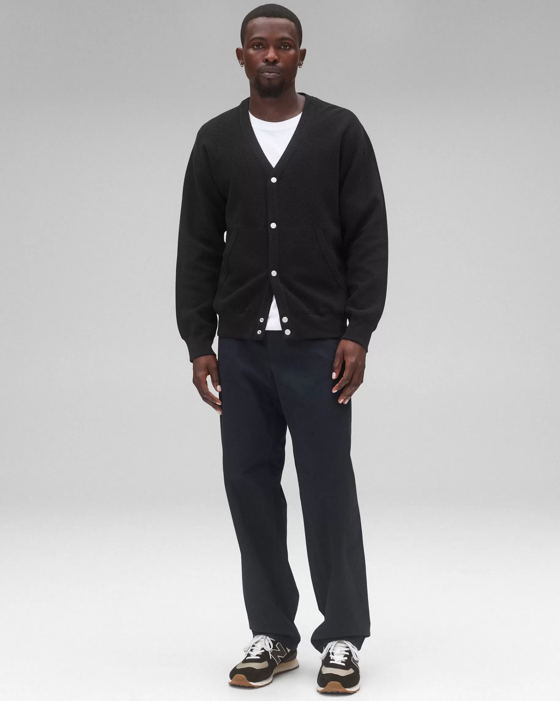 Flatback Thermal Cardigan | Reigning Champ Best Sale