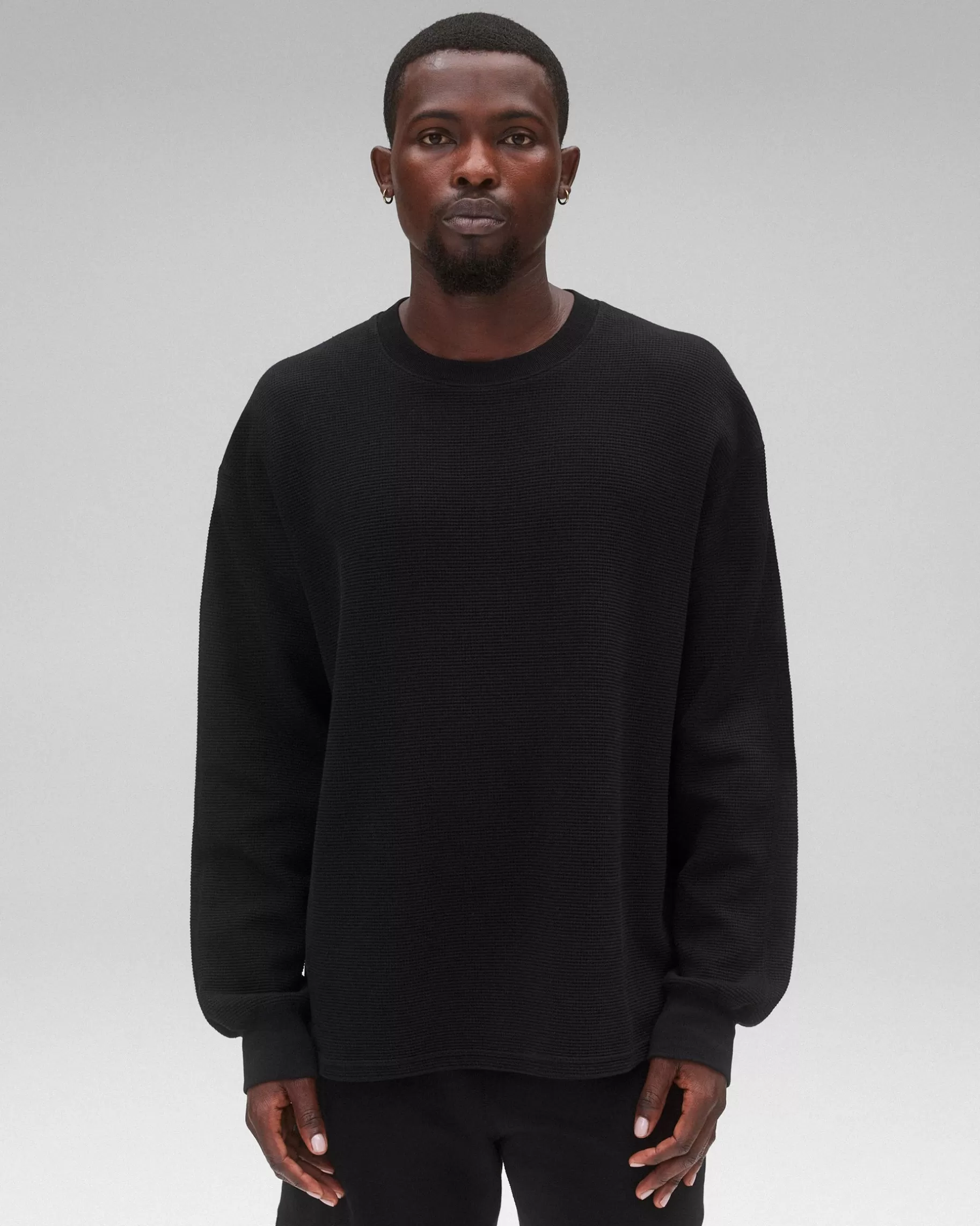 Flatback Thermal Crewneck | Reigning Champ Flash Sale