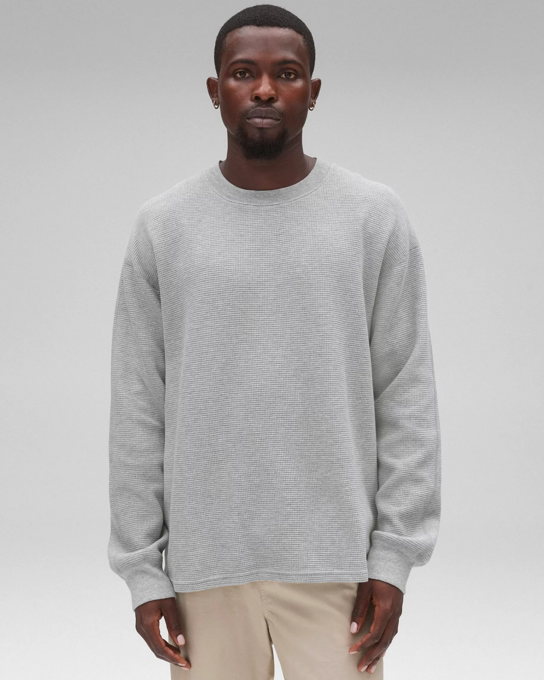 Flatback Thermal Crewneck | Reigning Champ Hot