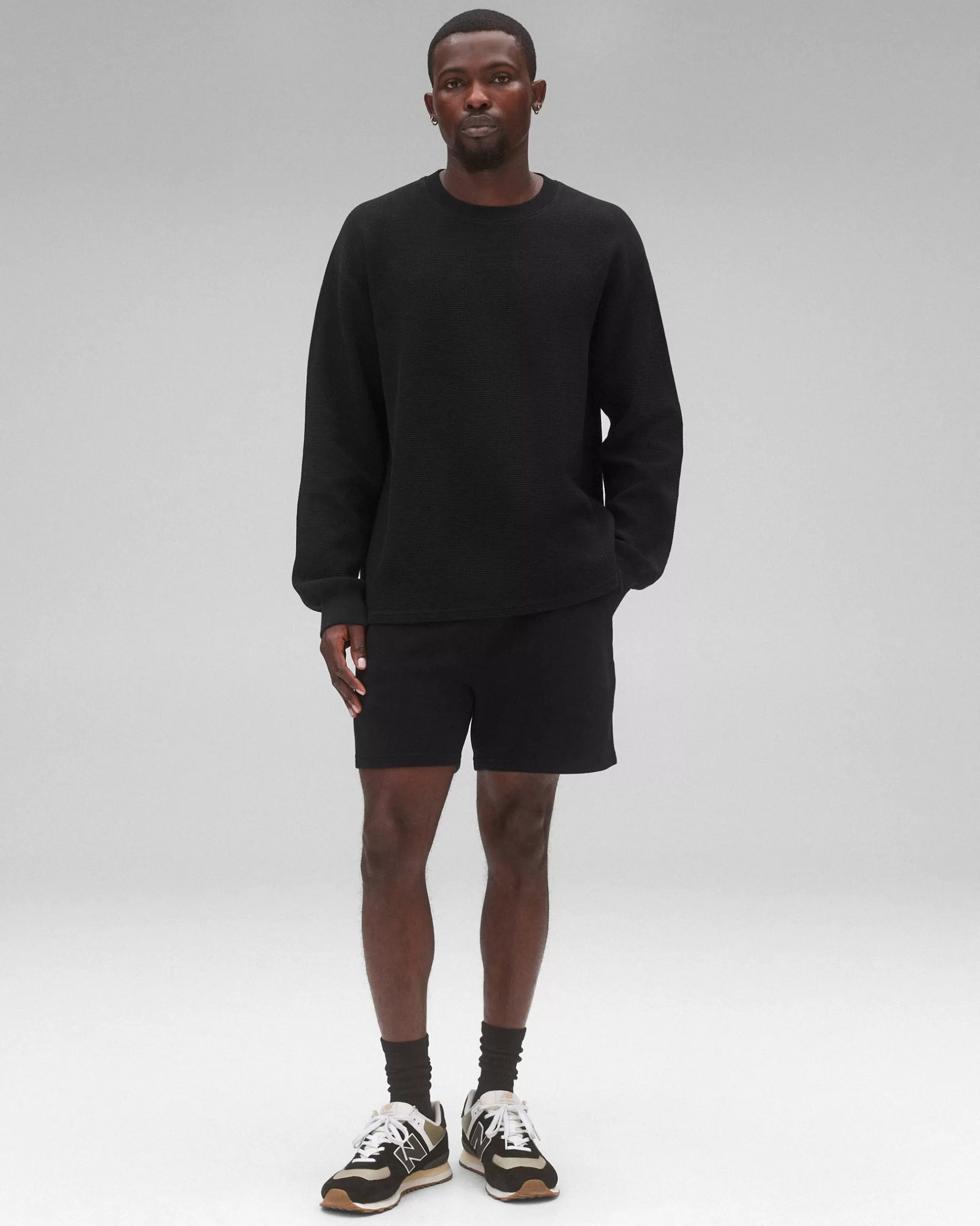 Flatback Thermal Crewneck | Reigning Champ Flash Sale