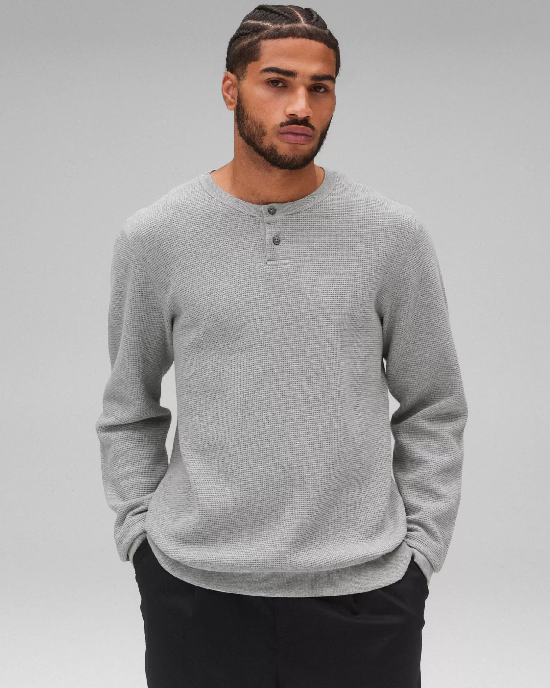 Flatback Thermal Henley | Reigning Champ Online