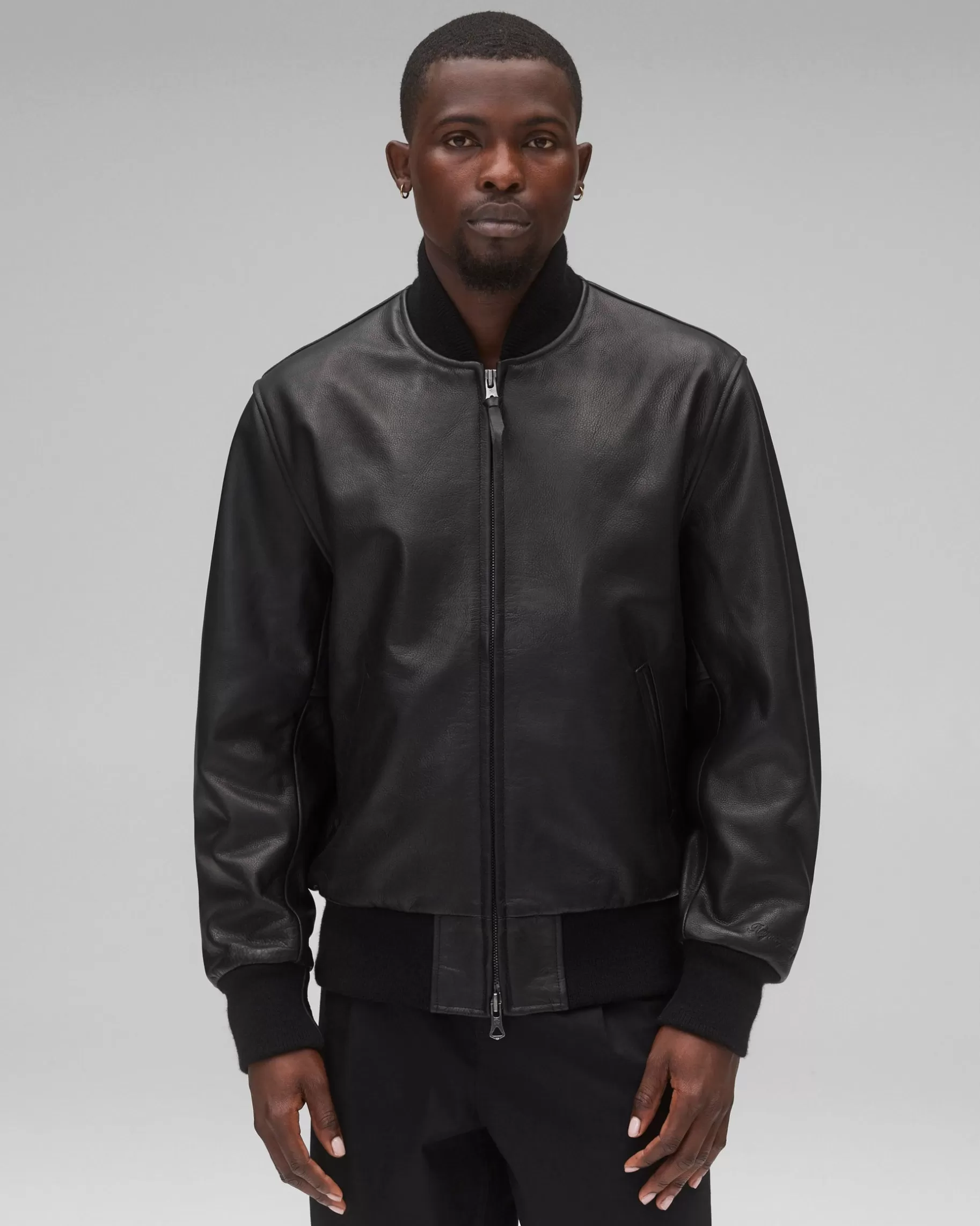 Golden Bear Leather Jacket | Reigning Champ Fashion