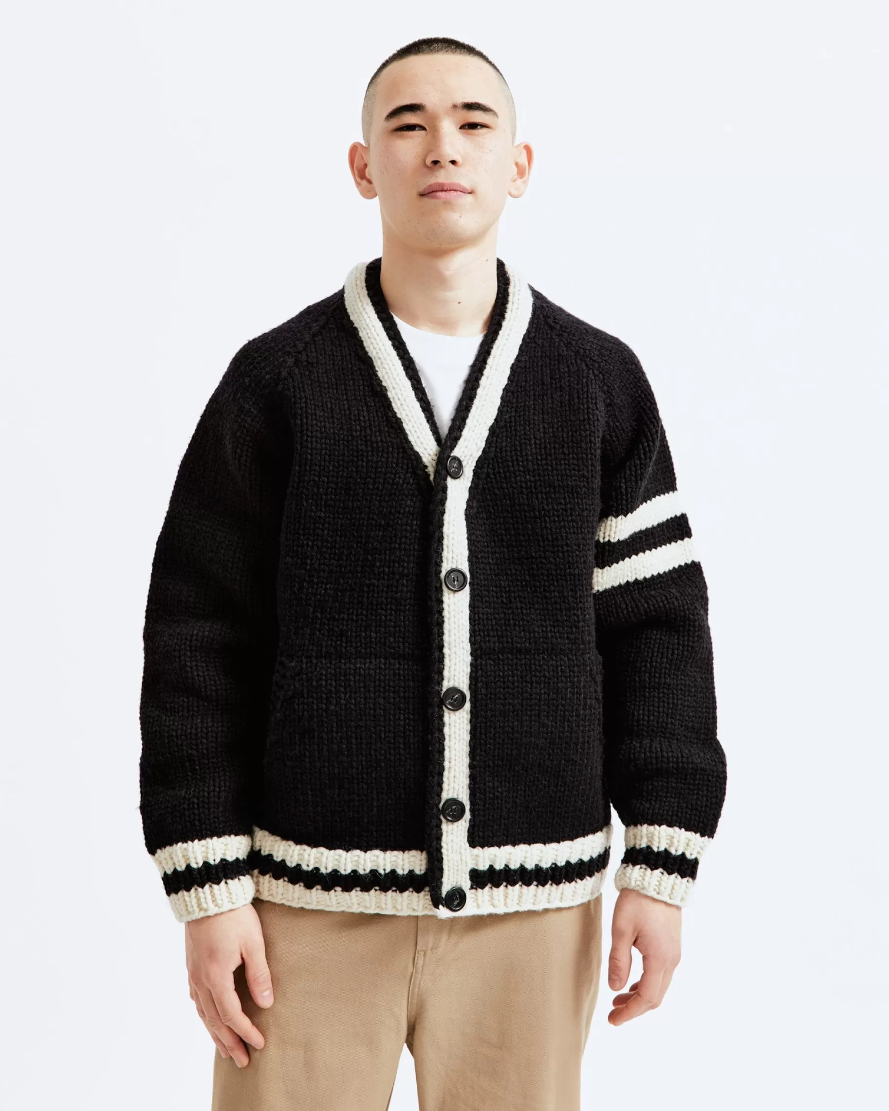 Handknit Collegiate Sweater | Reigning Champ Shop