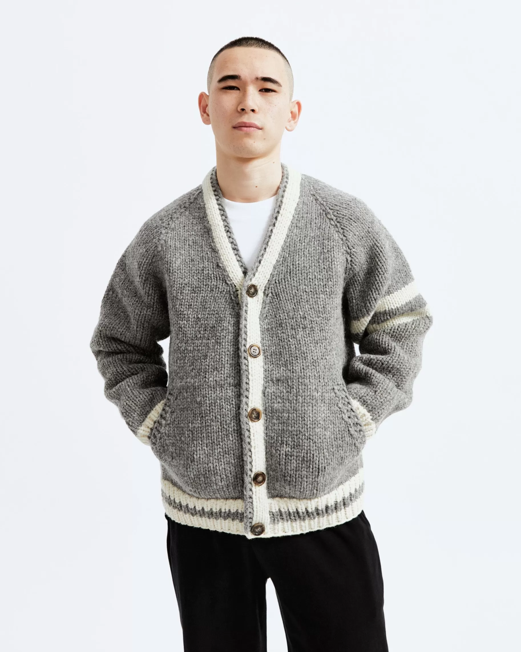 Handknit Collegiate Sweater | Reigning Champ Store