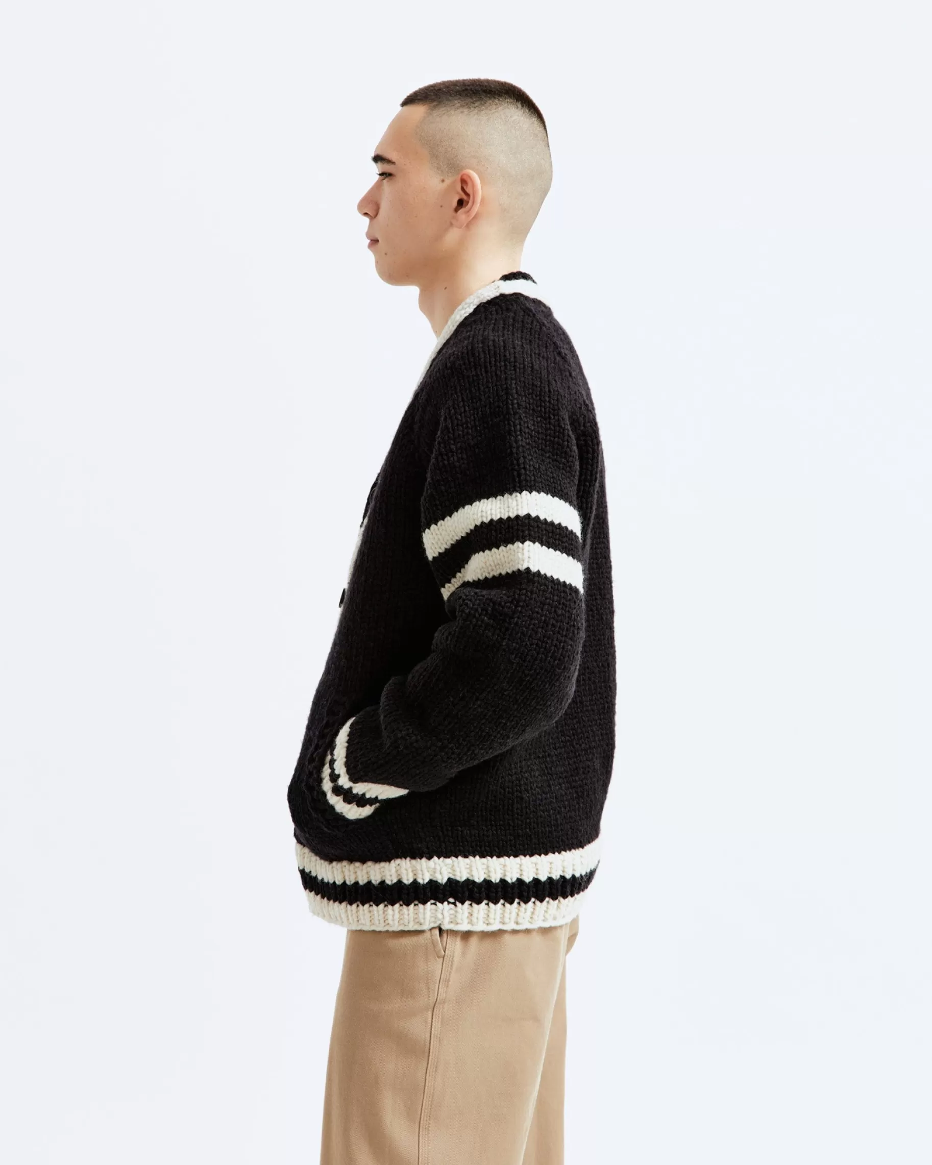 Handknit Collegiate Sweater | Reigning Champ Shop