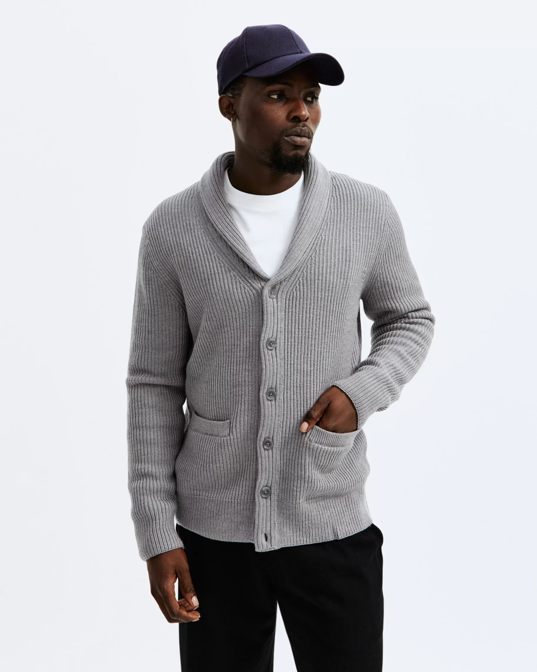 Heavyweight Merino Vinnie Cardigan | Reigning Champ Store