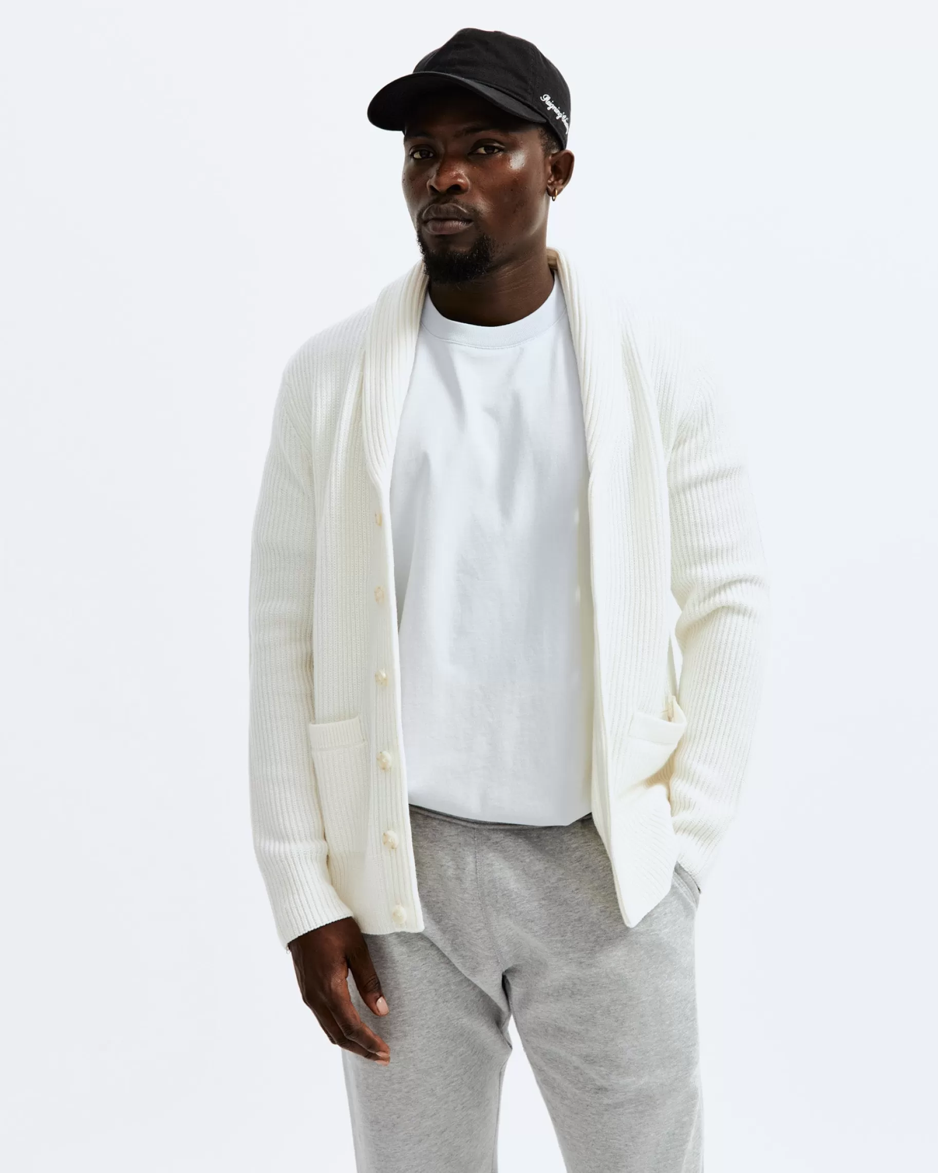 Heavyweight Merino Vinnie Cardigan | Reigning Champ New