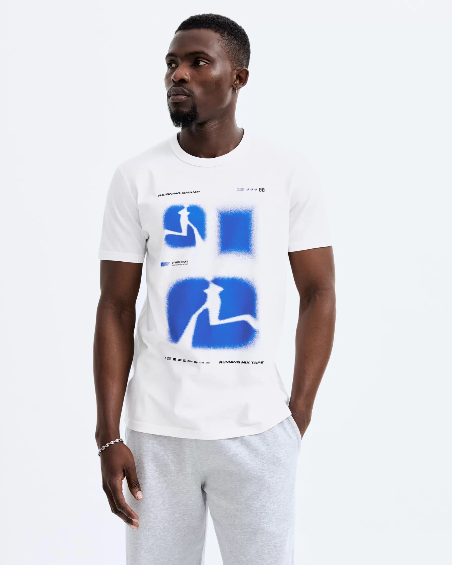 Lightweight Jersey Mixtape T-Shirt | Reigning Champ Fashion