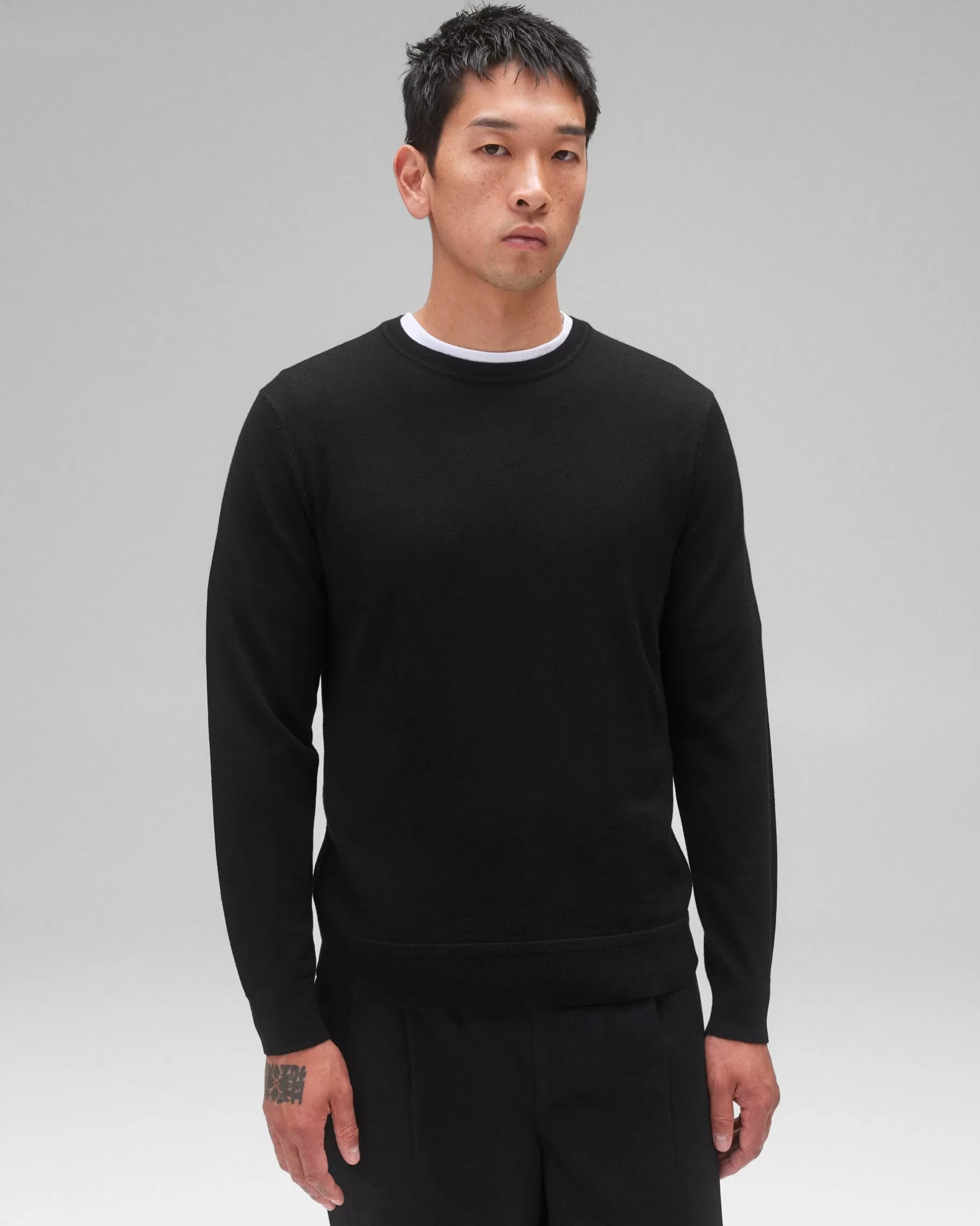 Lightweight Merino Harry Crewneck | Reigning Champ Discount