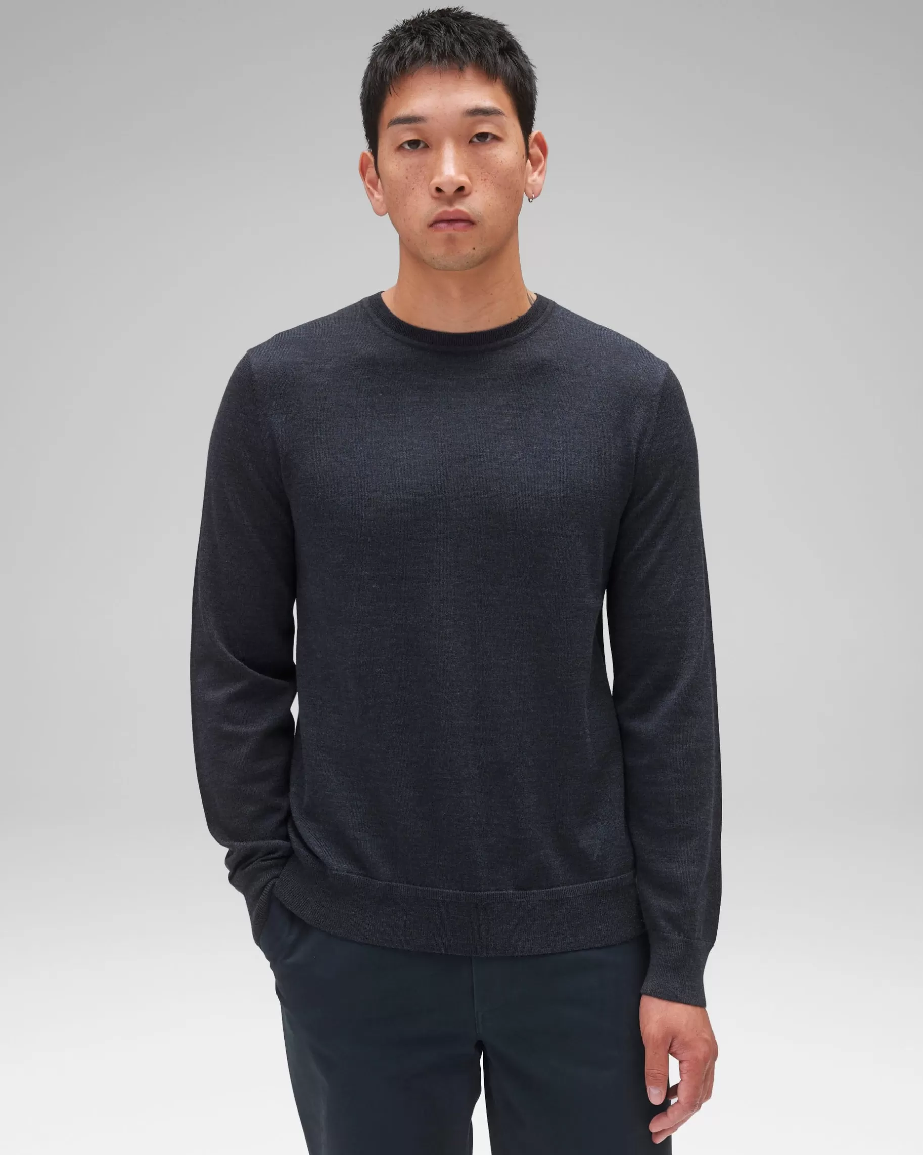 Lightweight Merino Harry Crewneck | Reigning Champ Outlet