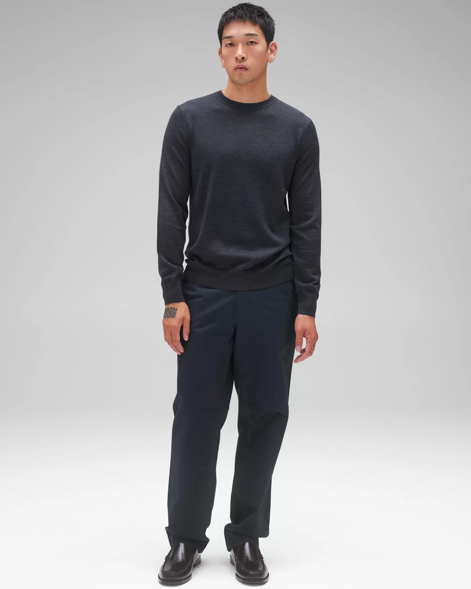 Lightweight Merino Harry Crewneck | Reigning Champ Outlet