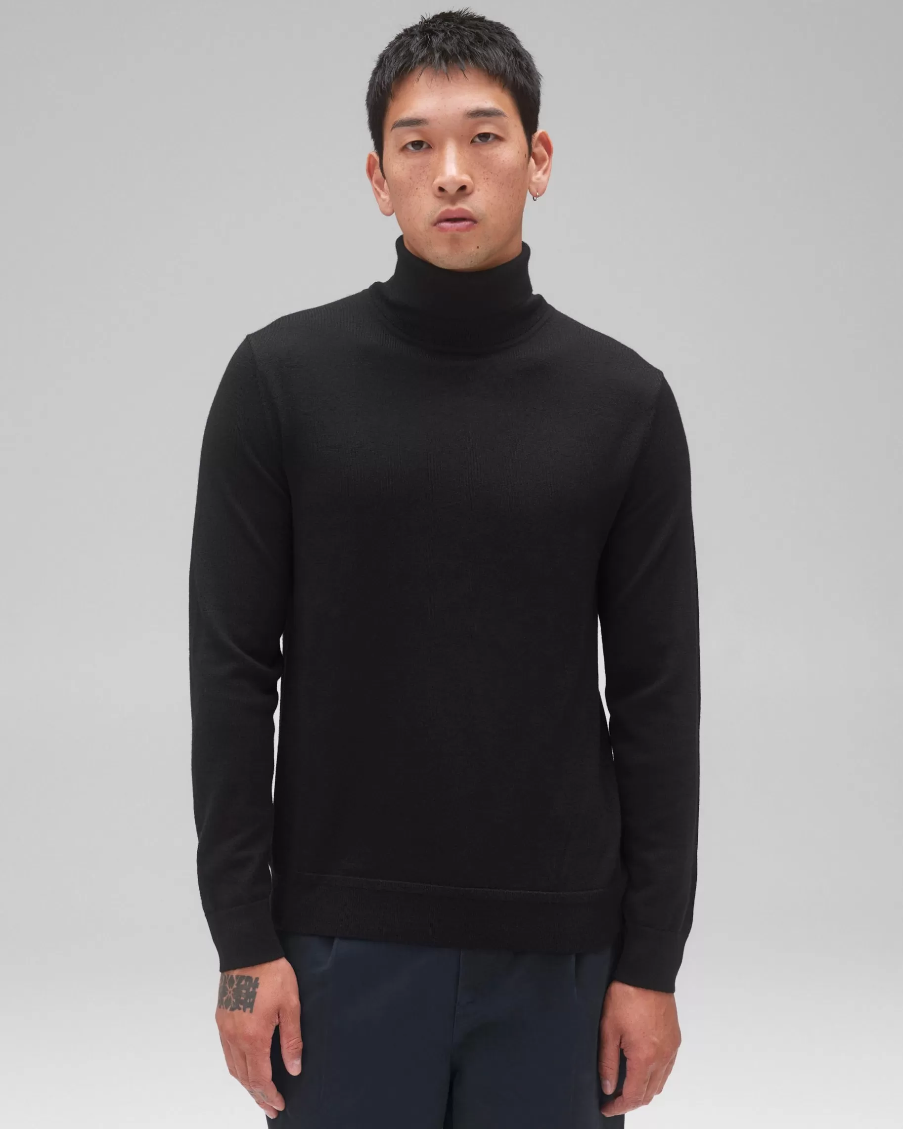 Lightweight Merino Harry Roll Neck | Reigning Champ Flash Sale