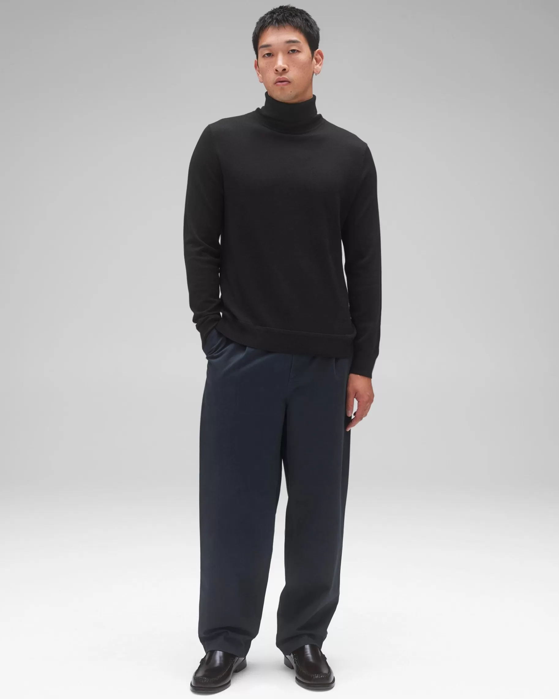 Lightweight Merino Harry Roll Neck | Reigning Champ Flash Sale