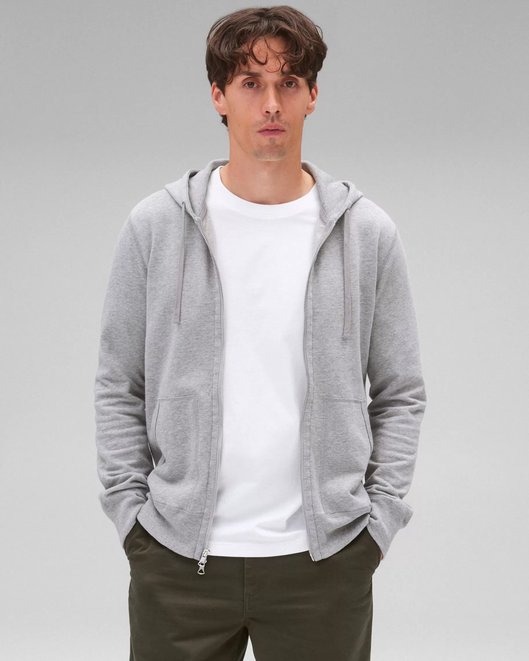 Lightweight Terry Slim Zip Hoodie | Reigning Champ Cheap