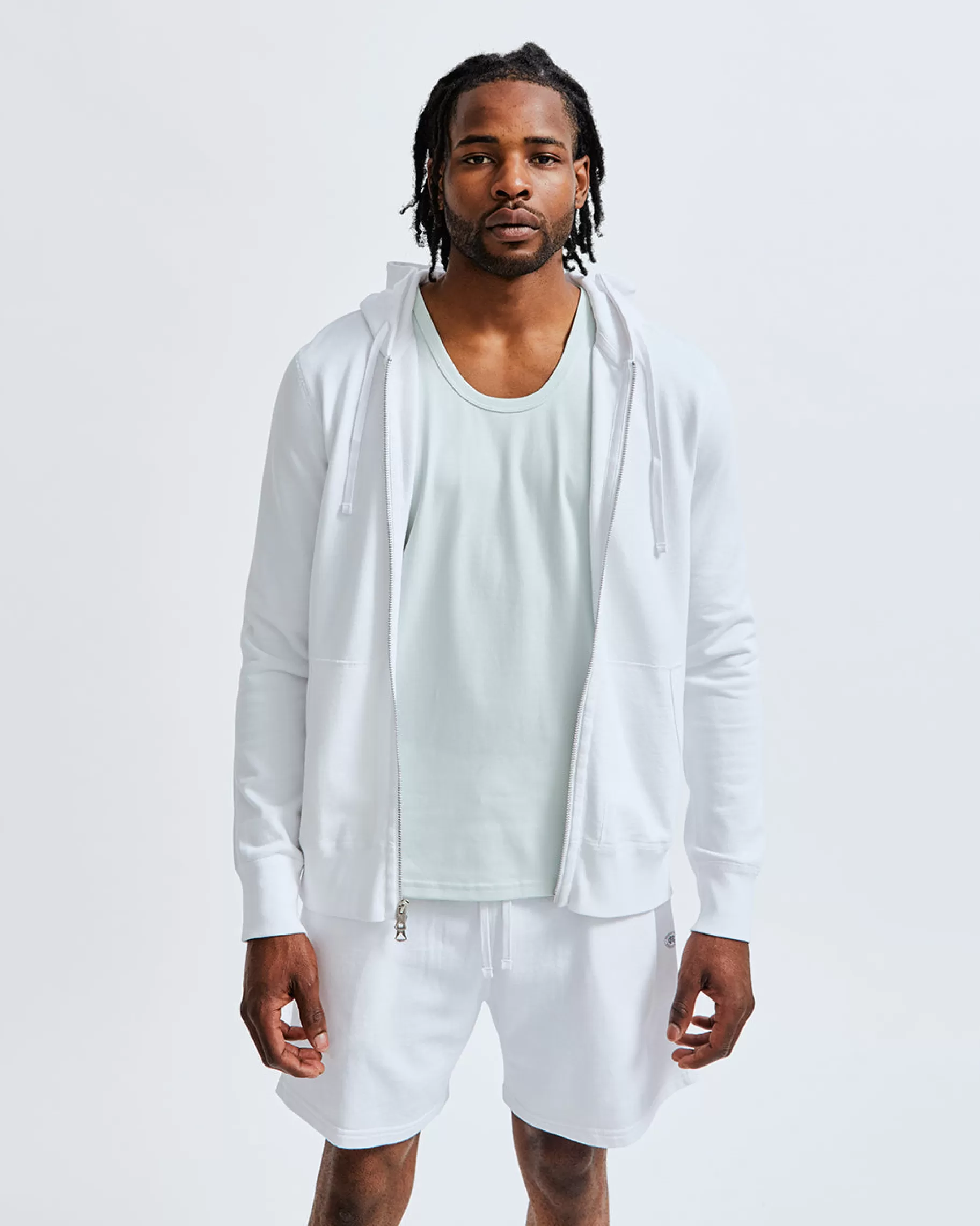 Lightweight Terry Slim Zip Hoodie | Reigning Champ New