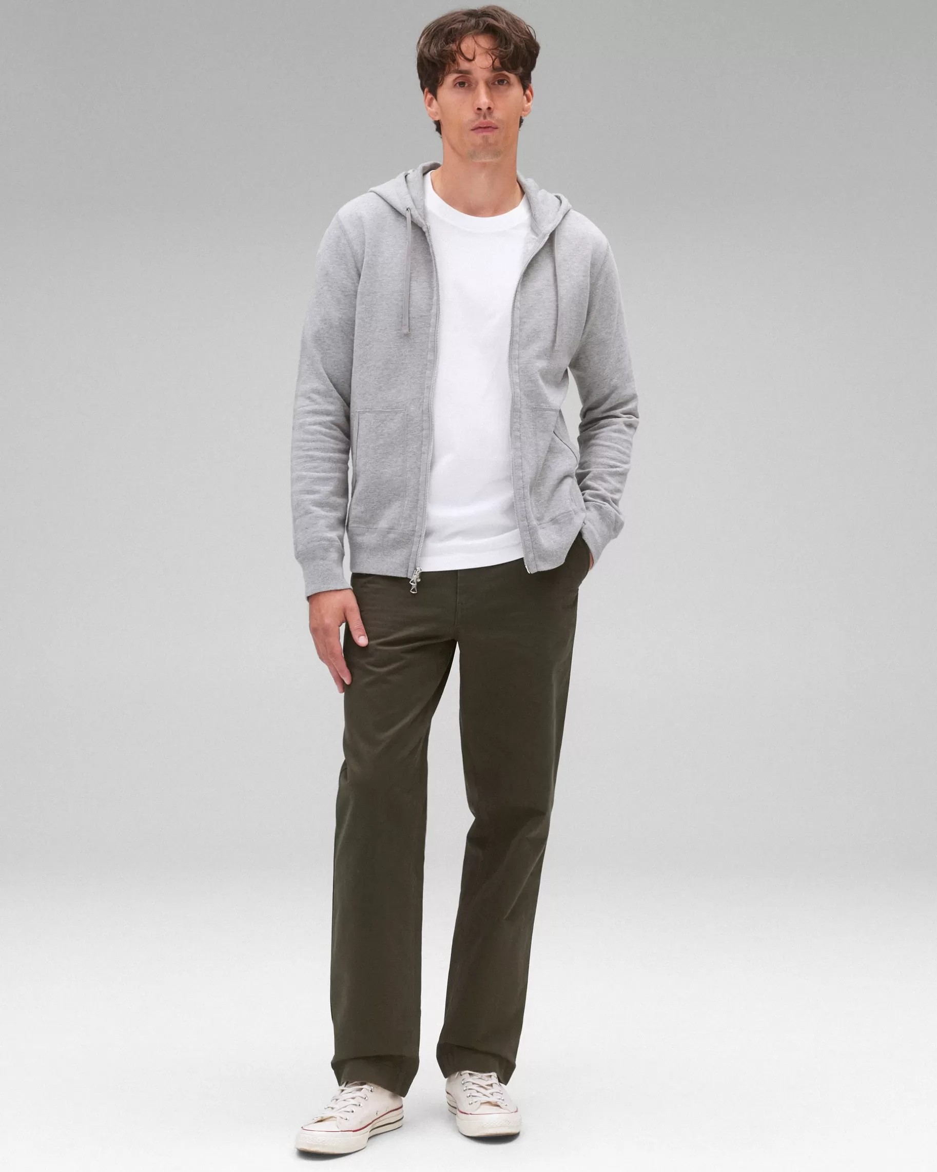 Lightweight Terry Slim Zip Hoodie | Reigning Champ Cheap