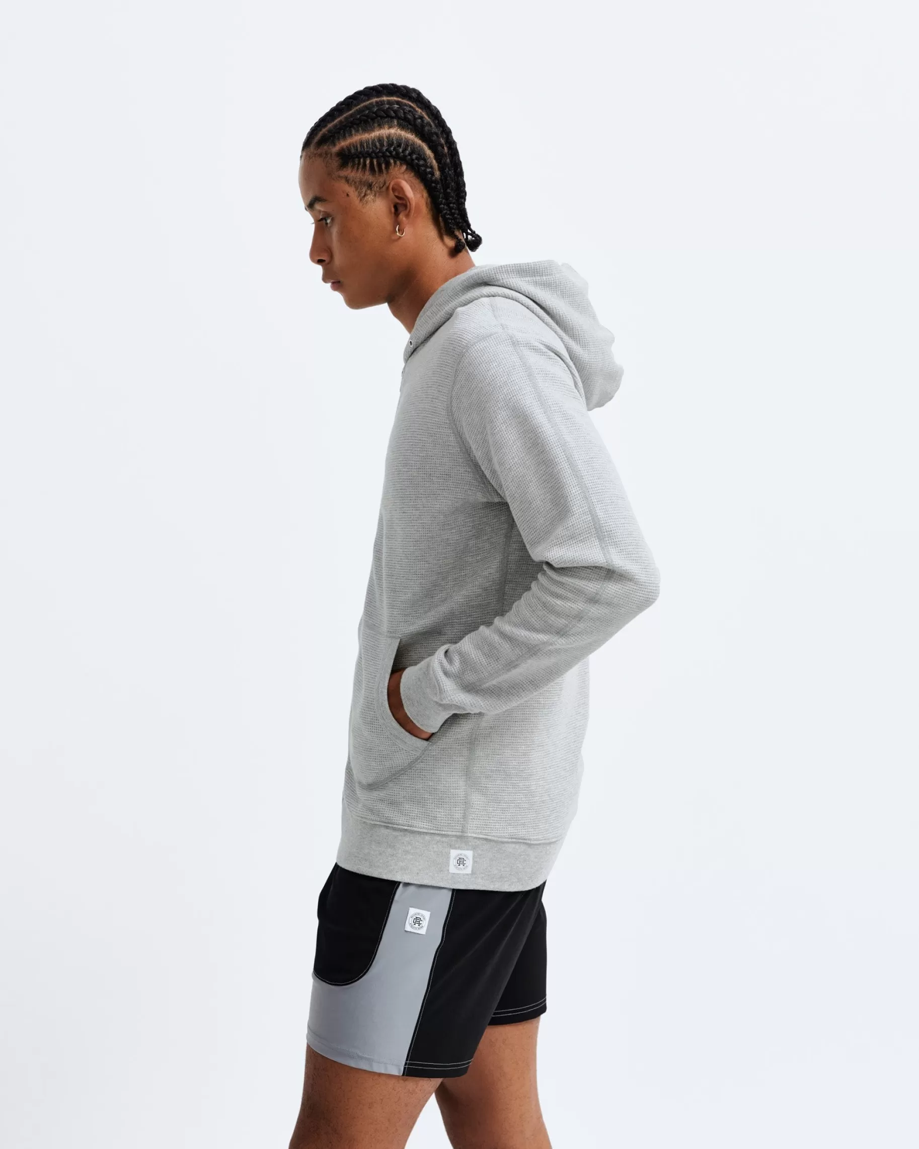 Lightweight Waffle Full Zip Hoodie | Reigning Champ Shop