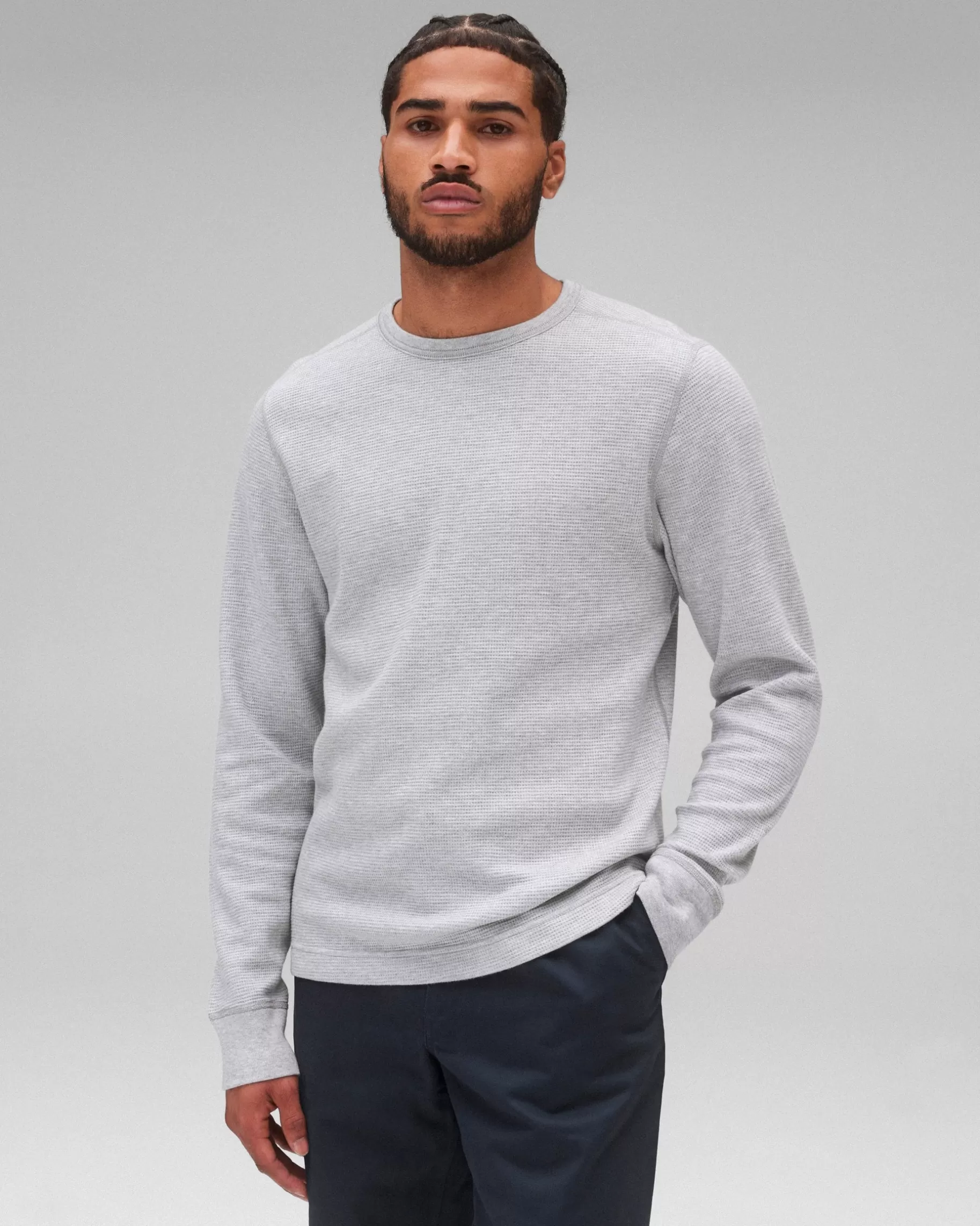 Lightweight Waffle Long Sleeve | Reigning Champ Shop