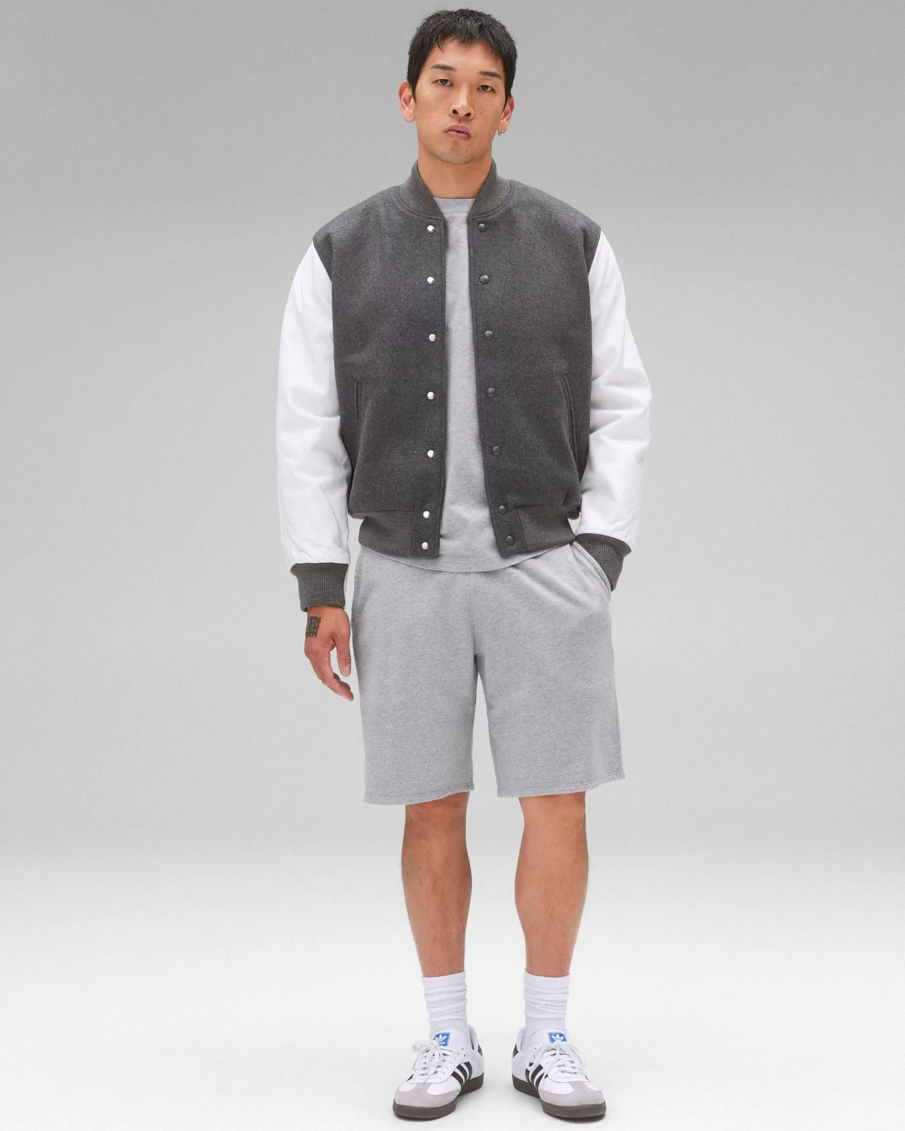 Melton Wool Varsity Jacket | Reigning Champ Store