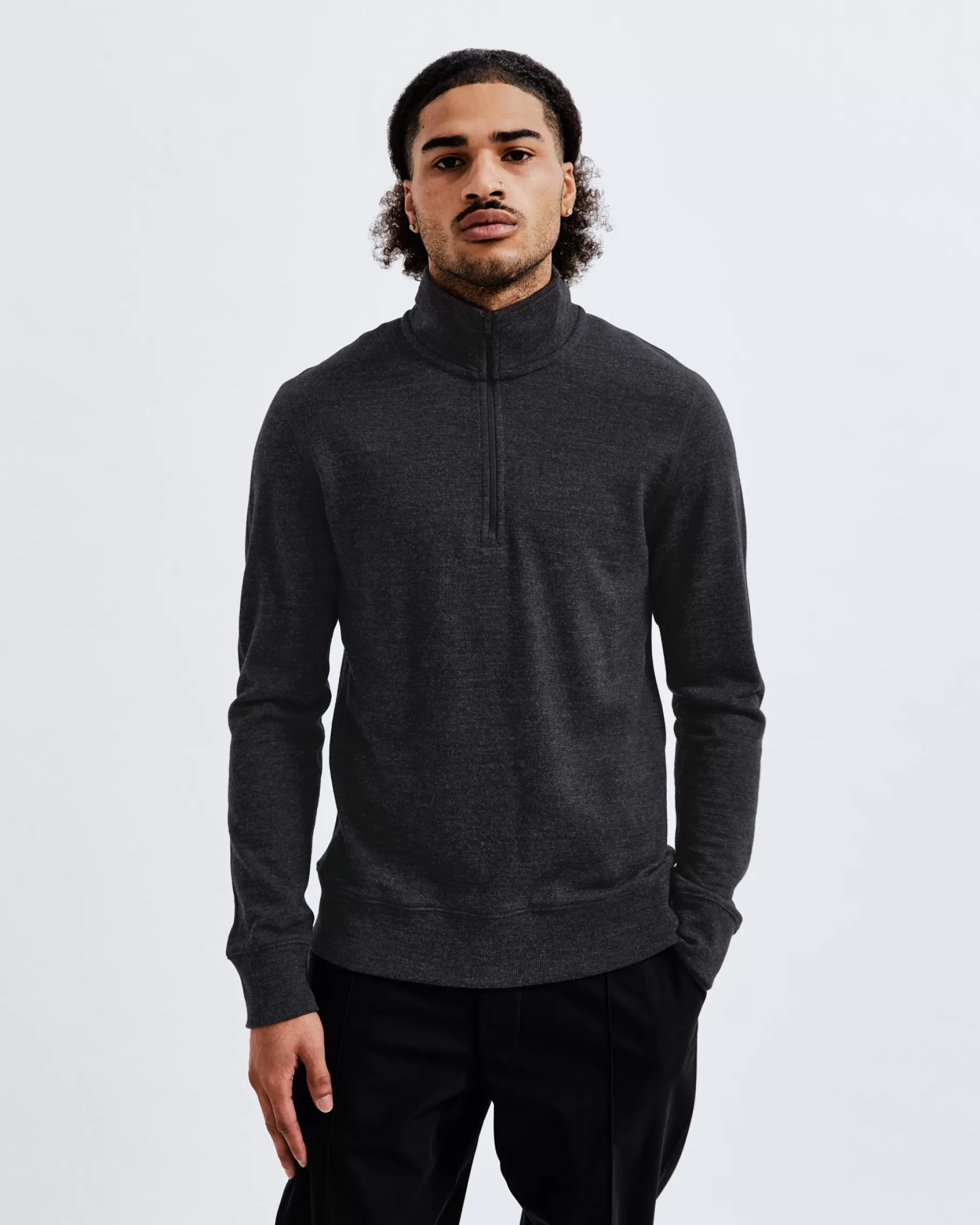 Merino Terry Half Zip | Reigning Champ New