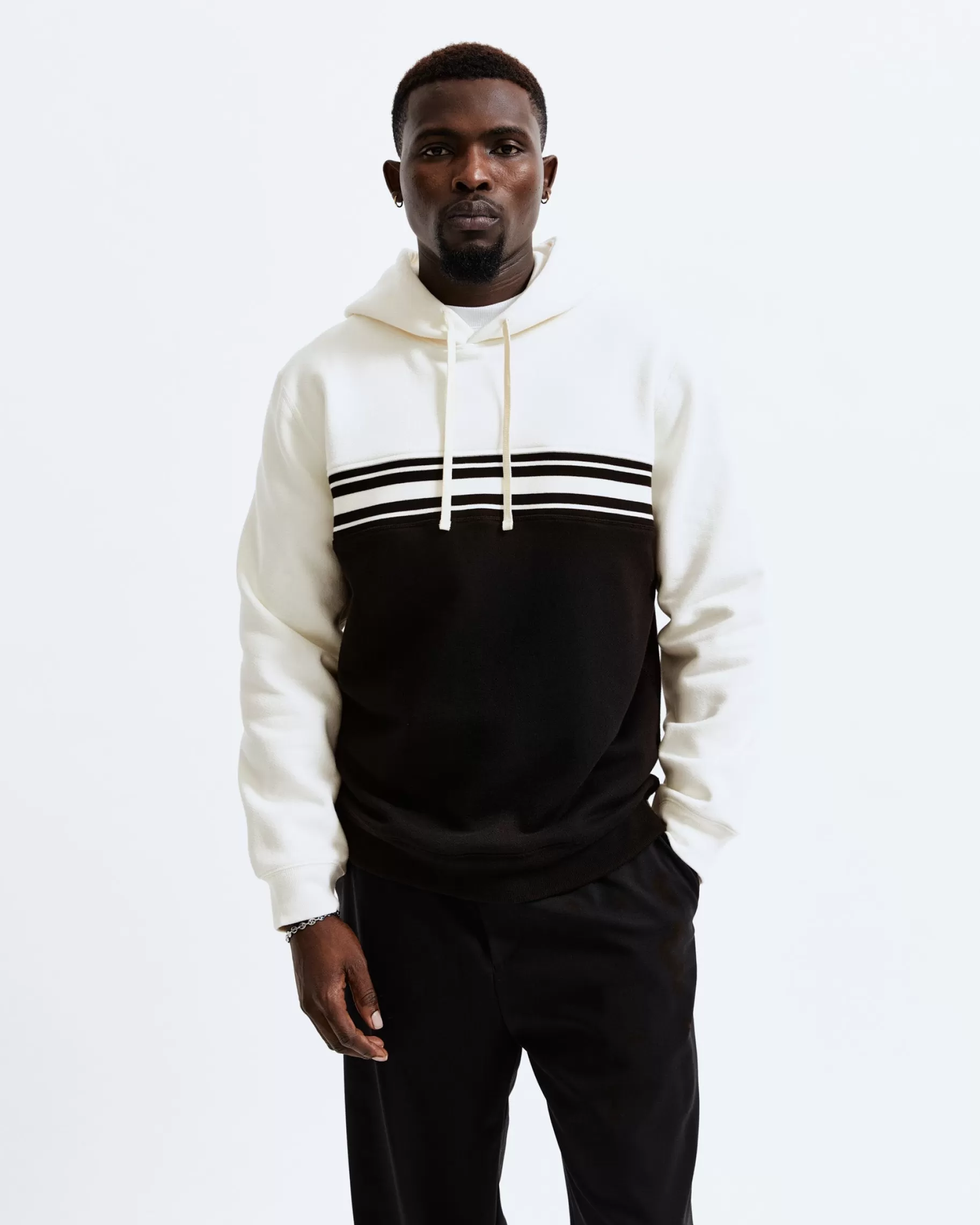 Midweight Fleece Colour Block Hoodie | Reigning Champ Cheap