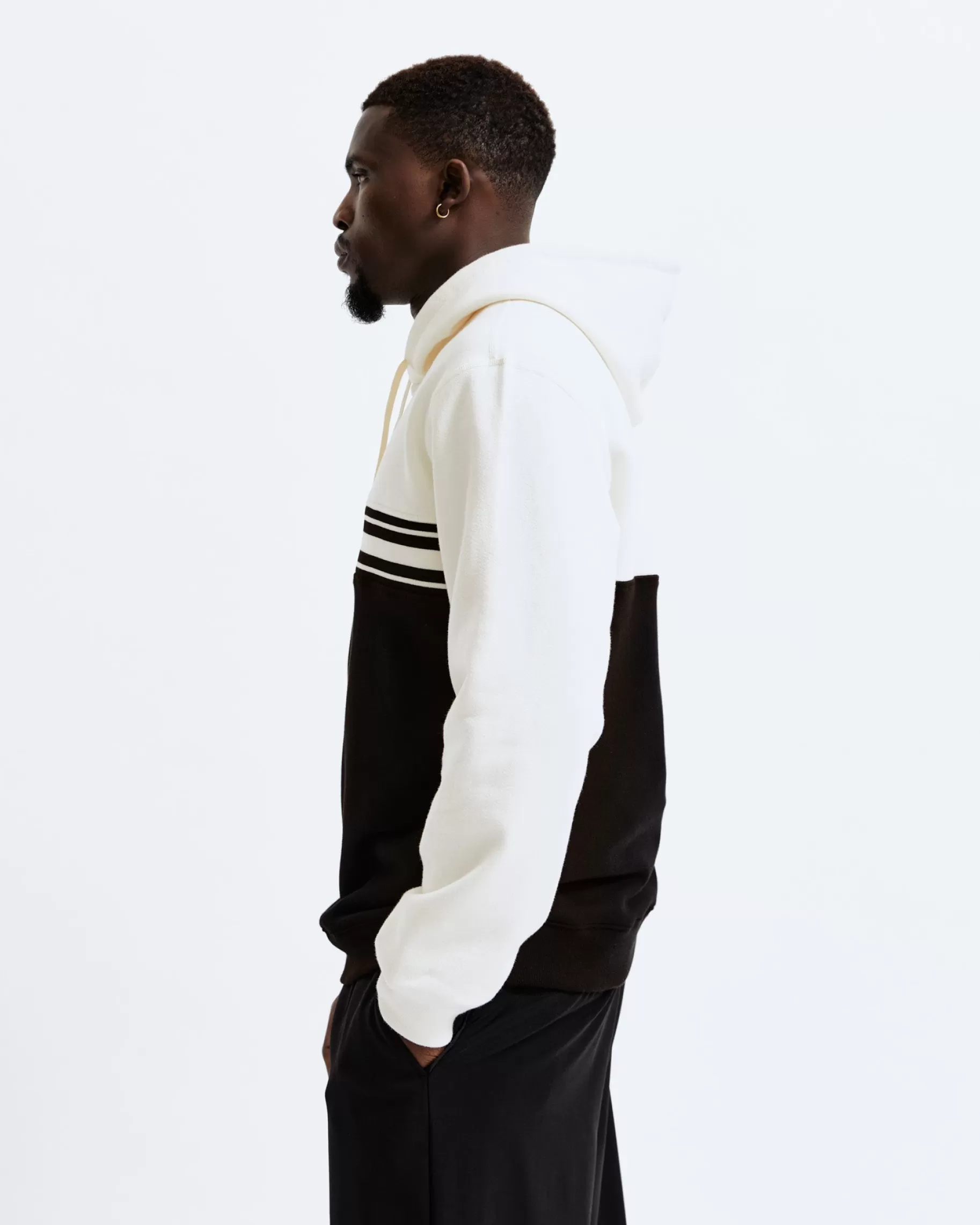 Midweight Fleece Colour Block Hoodie | Reigning Champ Cheap