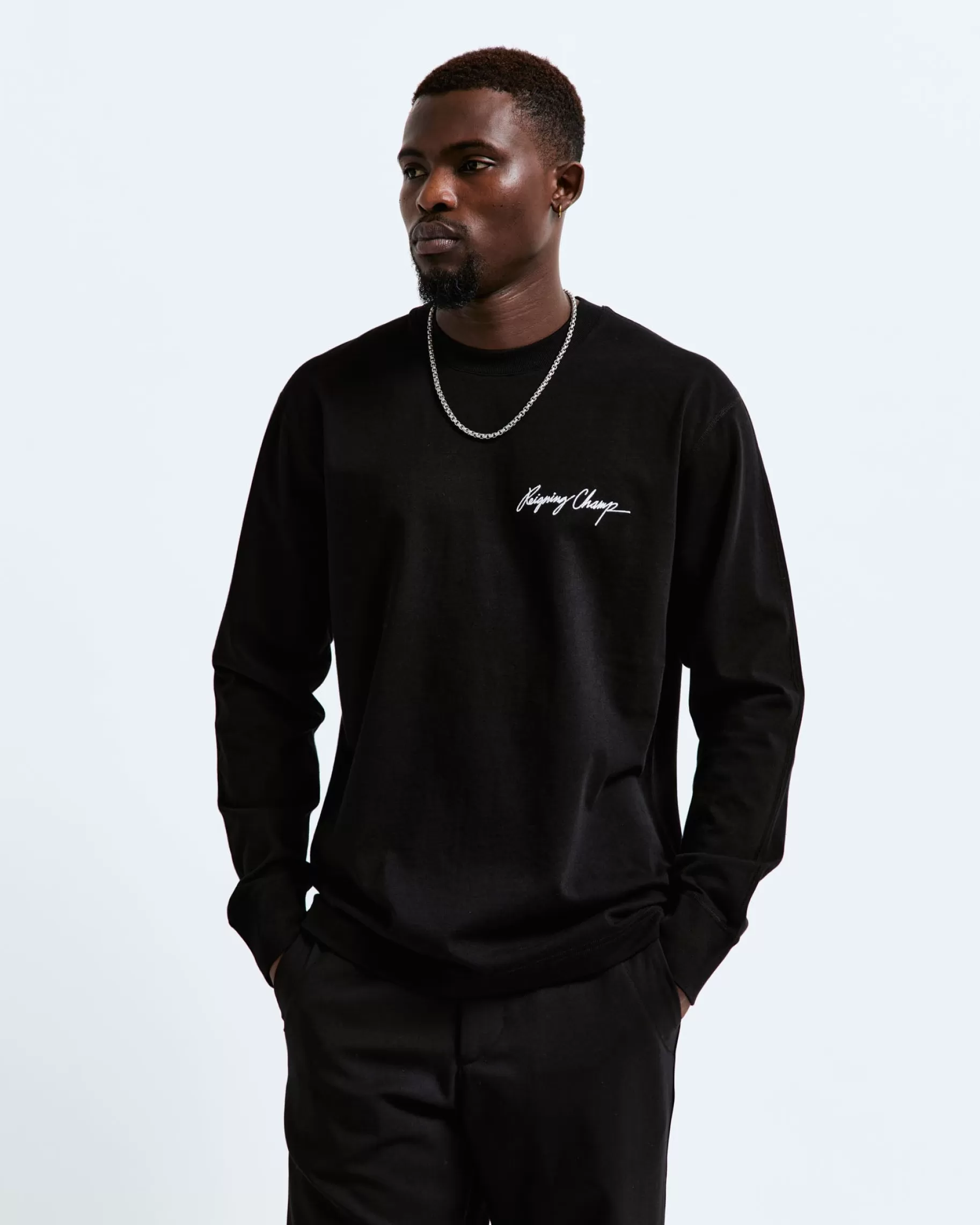 Midweight Jersey Autograph Long Sleeve | Reigning Champ Cheap